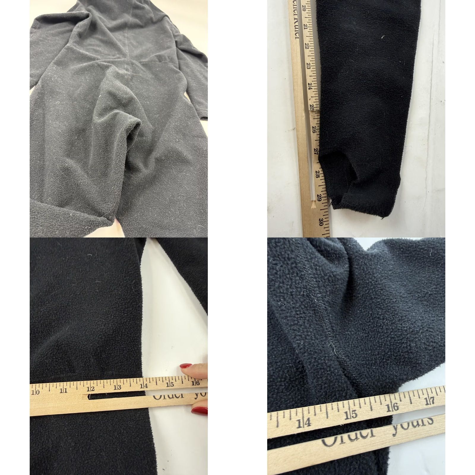 Eddie Bauer Eddie Bauer EBTEK Coverall Womens M Black Fleece Zip Long Sleeve One Piece Size M / US 6-8 / IT 42-44 - 8 Thumbnail