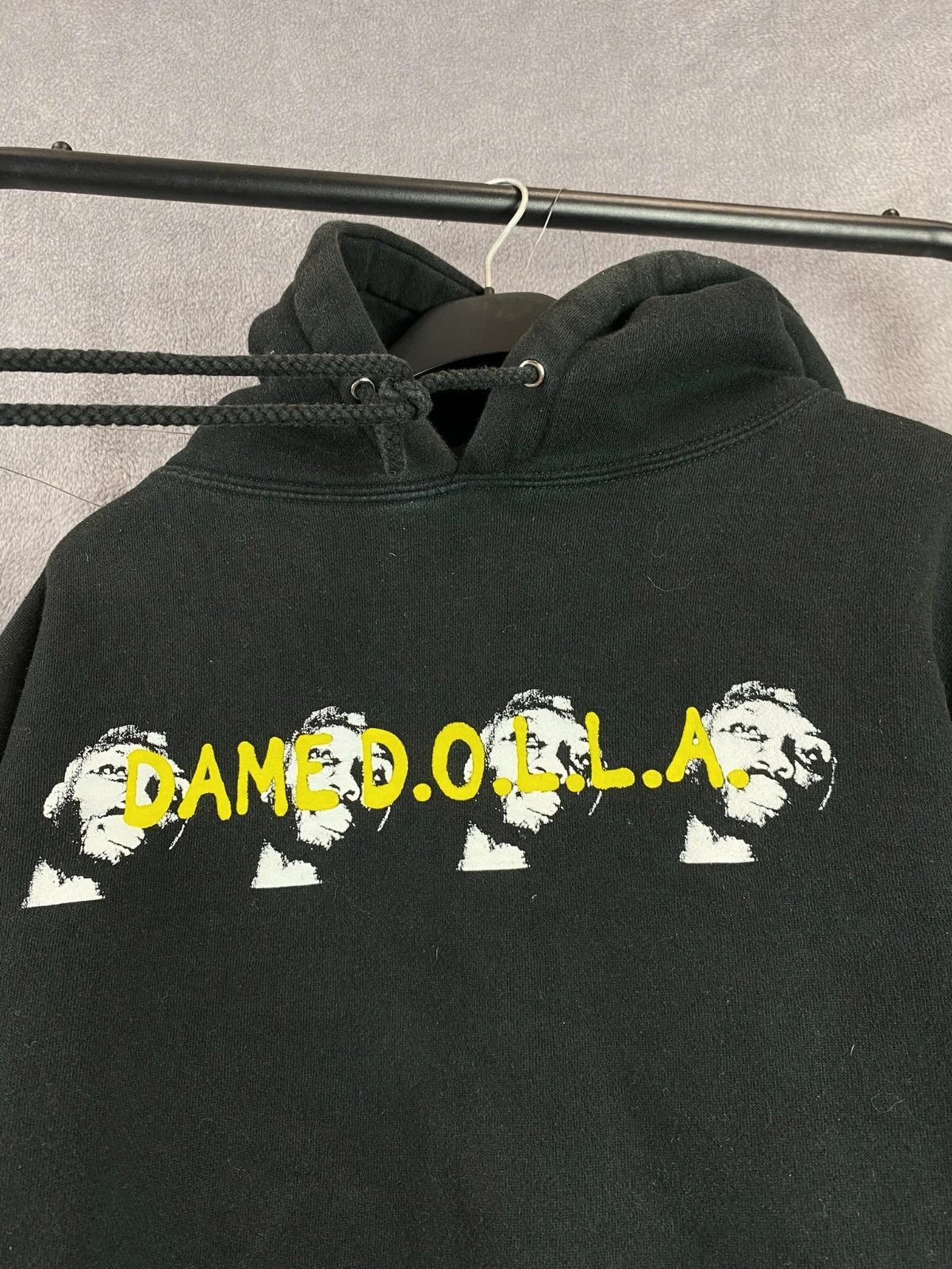 Other Dame Dolla Spellout Hoodie Y2K Grey S Size US S / EU 44-46 / 1 - 3 Thumbnail