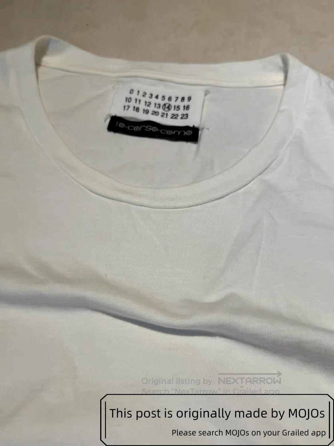 Maison Margiela Sz 50 Maison Margiela Line 14 Joint Patches Tee. Size US M / EU 48-50 / 2 - 2 Thumbnail