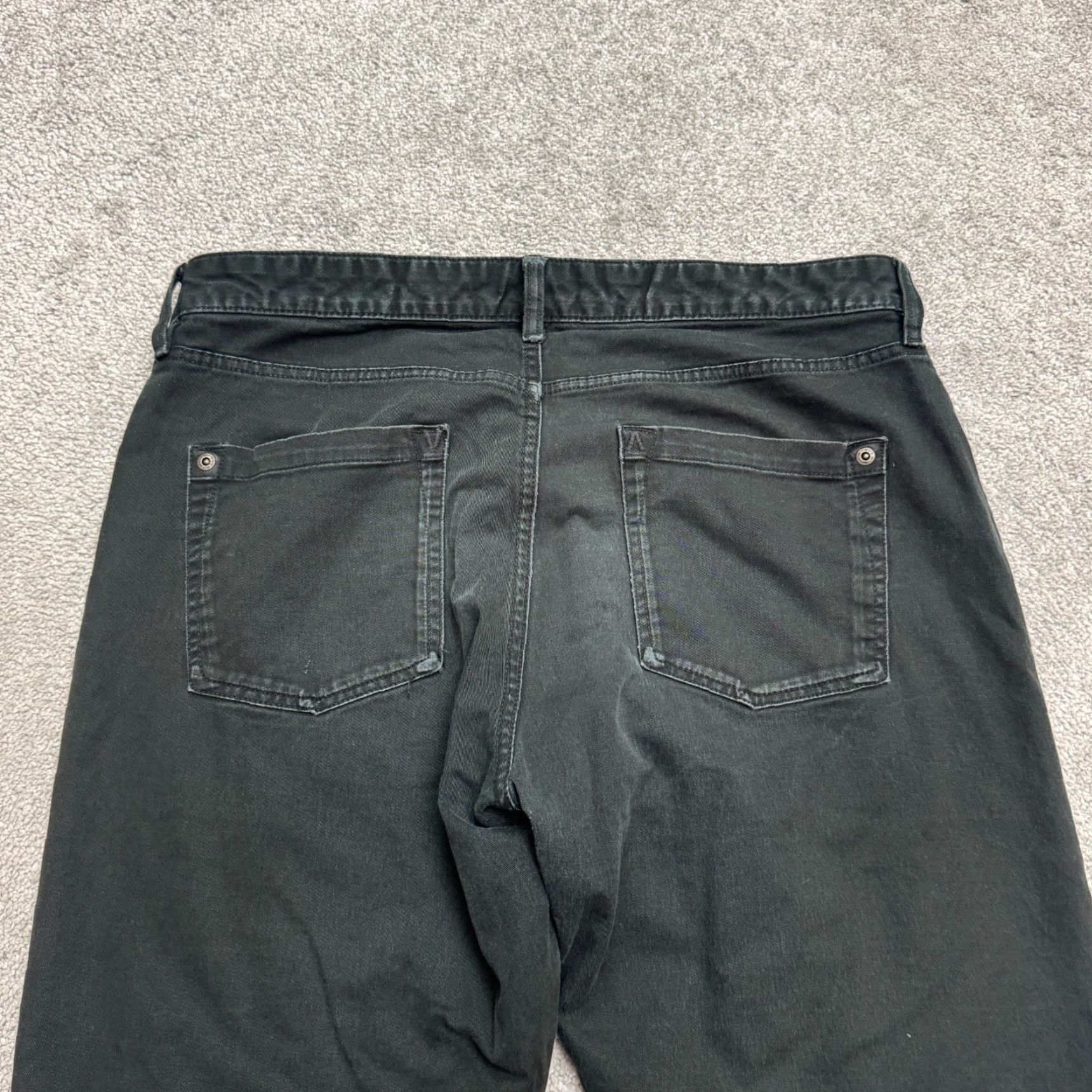 RVCA RVCA Pants Chino Slim Straight 5-Pocket Mens 33 Black Regular Inseam 31" Twill Flat Front Button Zip Modern Classic Mens Size US 35 - 5 Thumbnail
