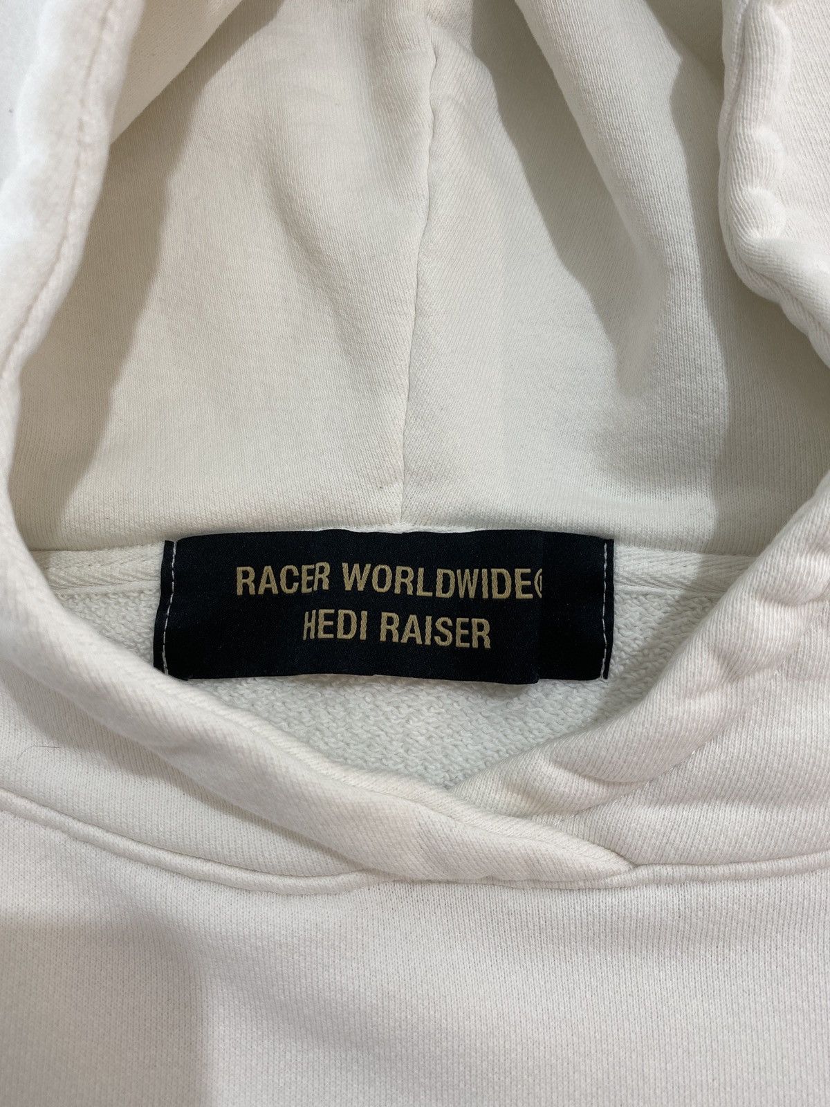Racer Worldwide Racer Worldwide x Hedi Raiser White Logo Hoodie Size US L / EU 52-54 / 3 - 8 Thumbnail