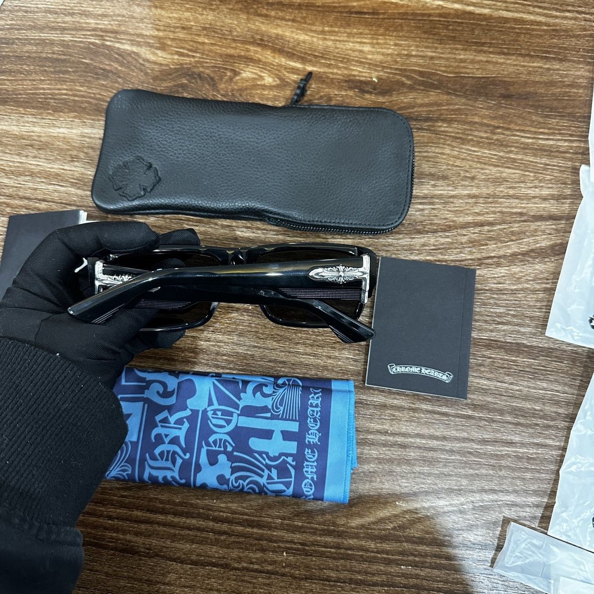 Chrome Hearts CHROME HEARTS YER BJORN AGAIN SUNGLASSES Size ONE SIZE - 4 Thumbnail