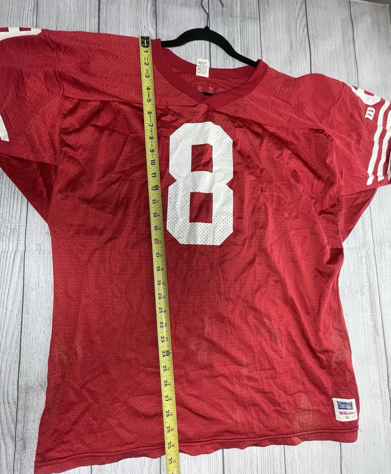 Wilson VTG San Francisco 49ers Jersey Nick Young X-Large Wilson Size ONE SIZE - 6 Thumbnail