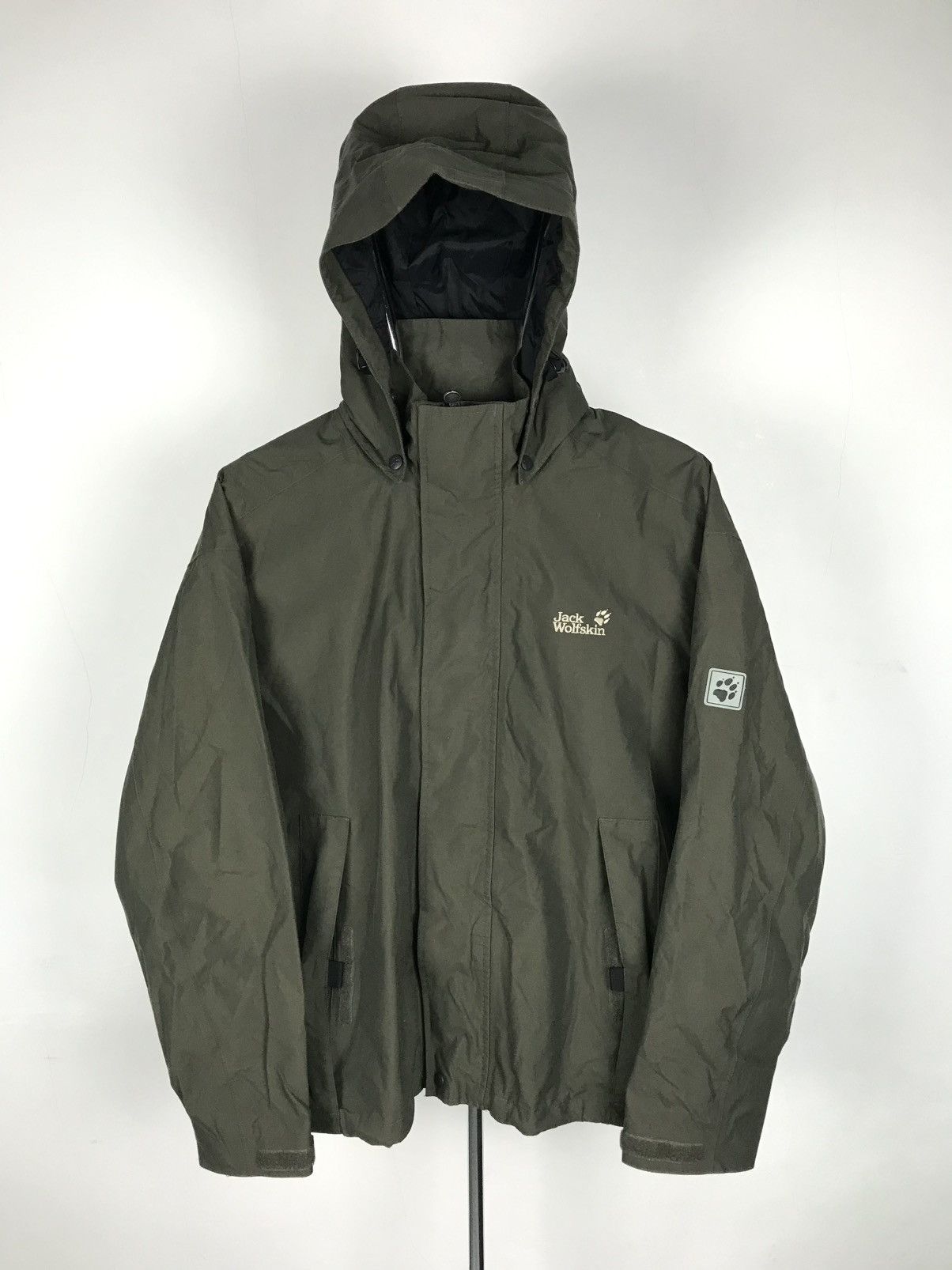 Fjallraven Men’s M/50,Jack Wolfskin Waterproof,Windbreaker Hood Jacket Size US M / EU 48-50 / 2 - 1 Thumbnail