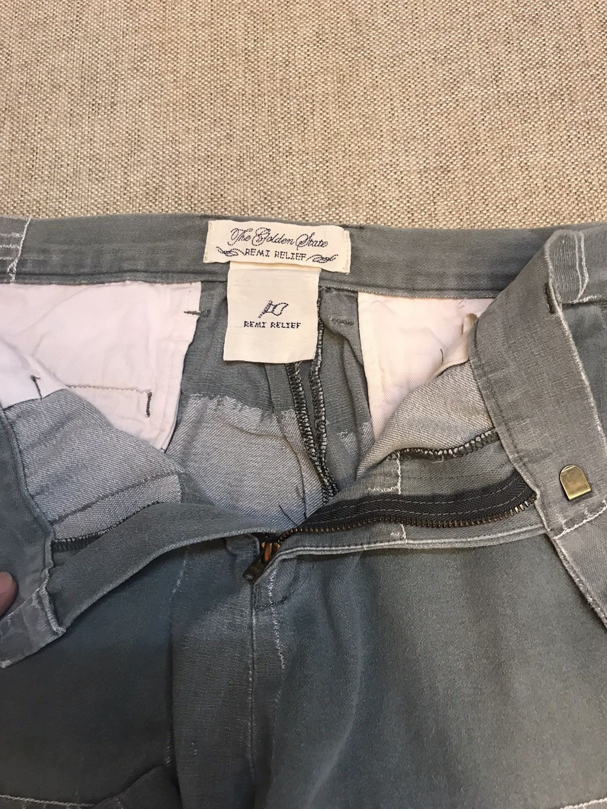 Japanese Brand × Remi Relief × Vintage Remi Relief Japan Vintage Treatment Size US 35 - 8 Thumbnail