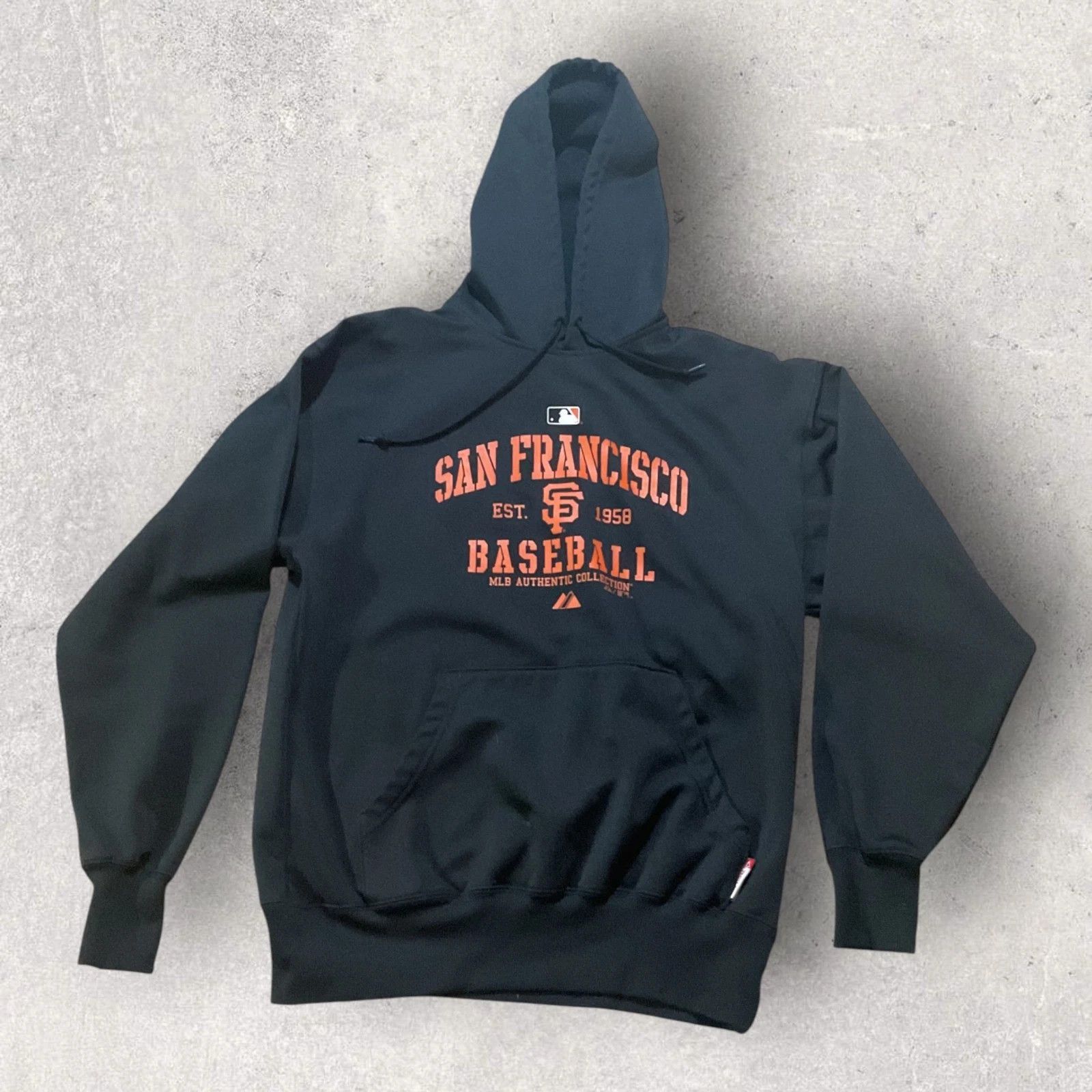 Majestic Authentic Majestic Men's Hoodie Black San Francisco Giants M Size US M / EU 48-50 / 2 - 1 Thumbnail
