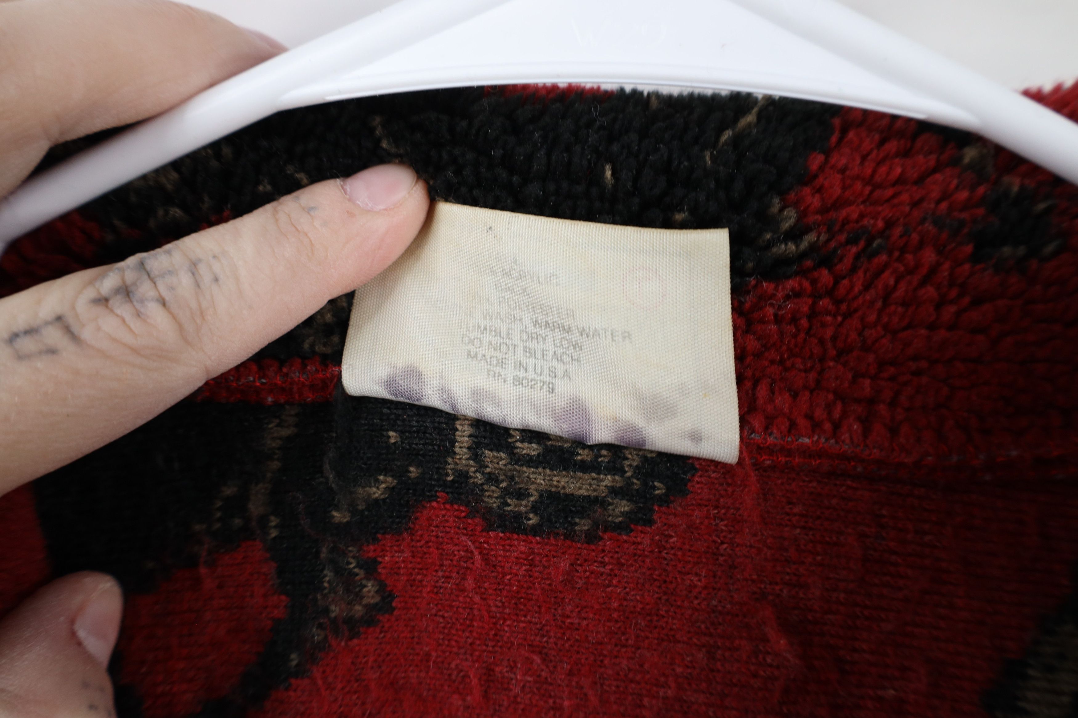Vintage Vintage 90s Streetwear Horse Equestrian Fleece Jacket USA Size L / US 10 / IT 46 - 10 Thumbnail