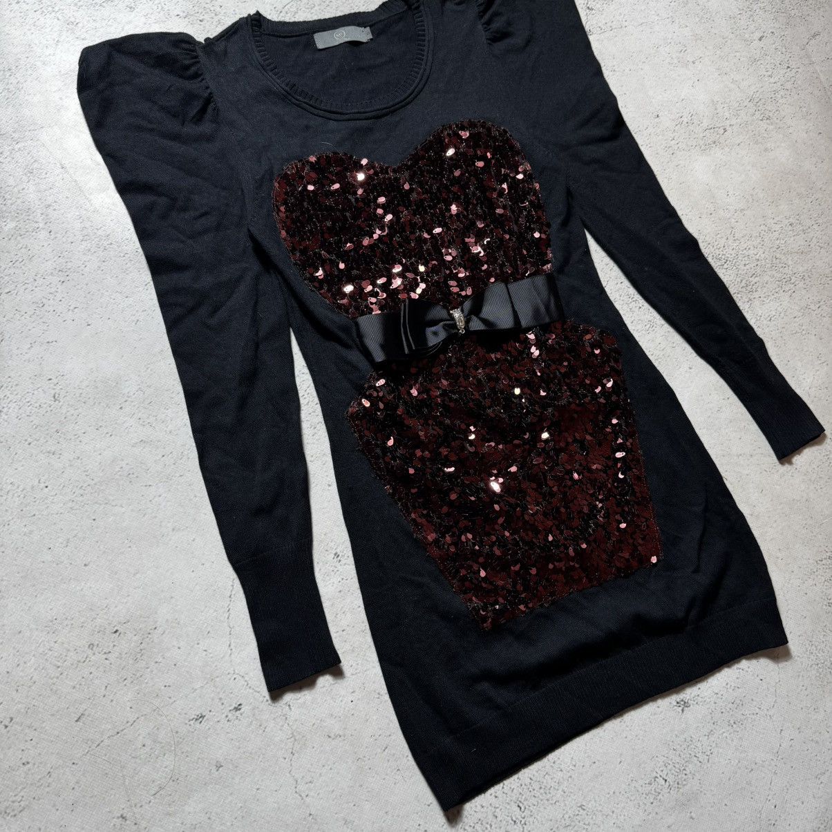 Alexander McQueen vintage alexander mcqueen bow dress with heart Size S / US 4 / IT 40 - 2 Thumbnail