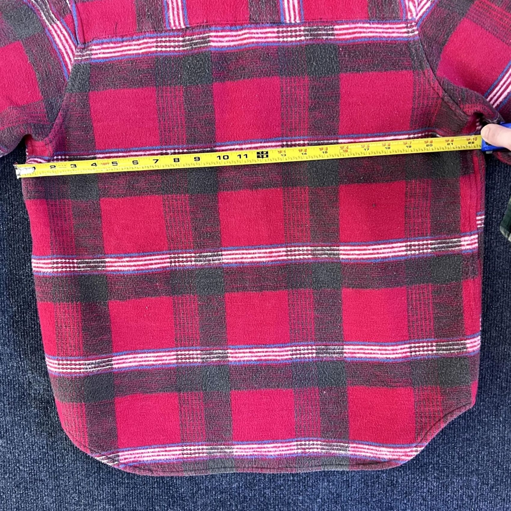 Vintage VINTAGE J Forest & Co Shirt Mens Large Red Plaid Flannel Button Front Long Sleeve Size US L / EU 52-54 / 3 - 4 Thumbnail