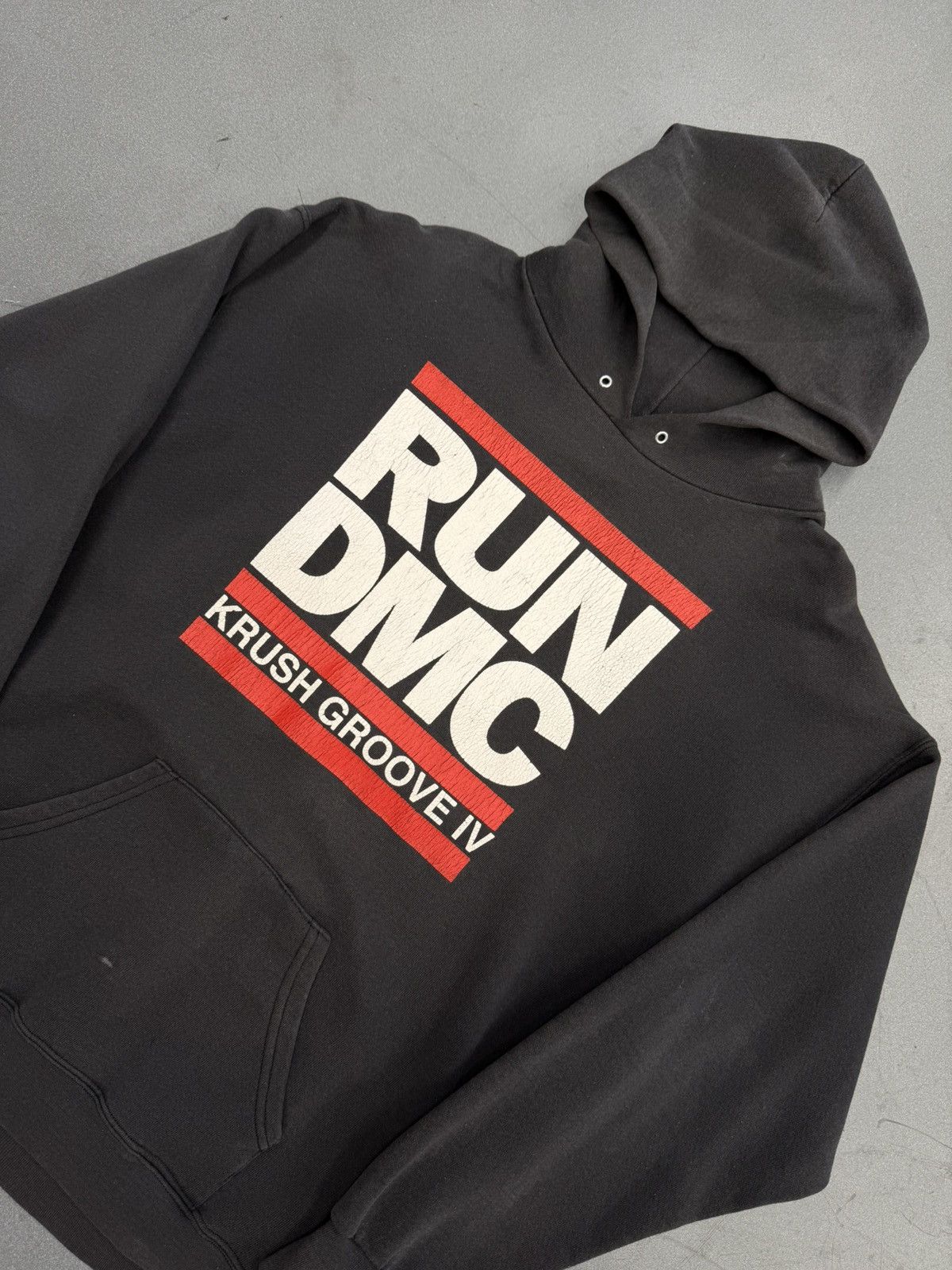 Other ‘90s Vintage Run DMC Krush Groove IV Pullover Hoodie Size US L / EU 52-54 / 3 - 5 Thumbnail