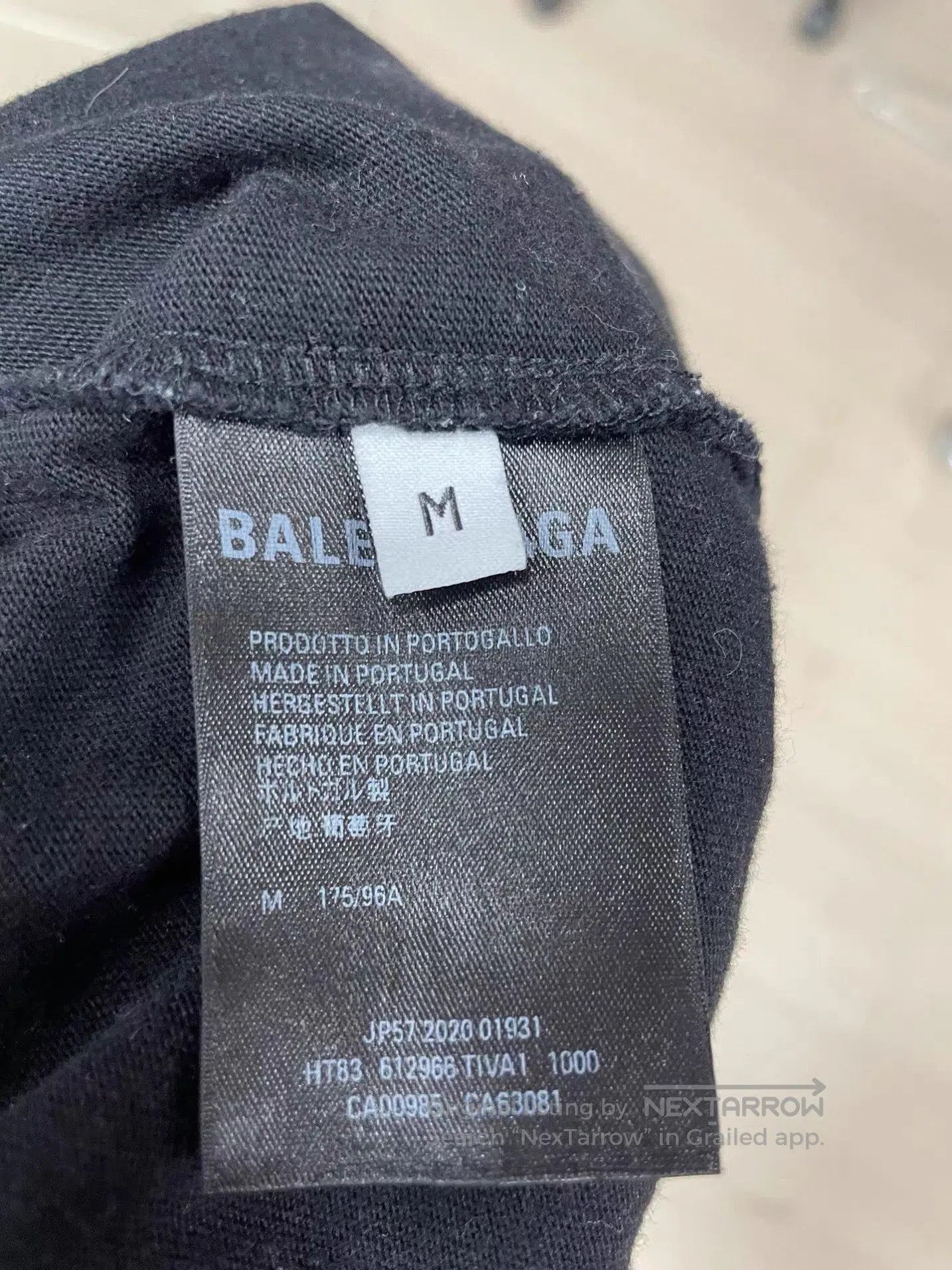 Balenciaga Black Graphic Print Short Sleeve T. Size US M / EU 48-50 / 2 - 5 Thumbnail