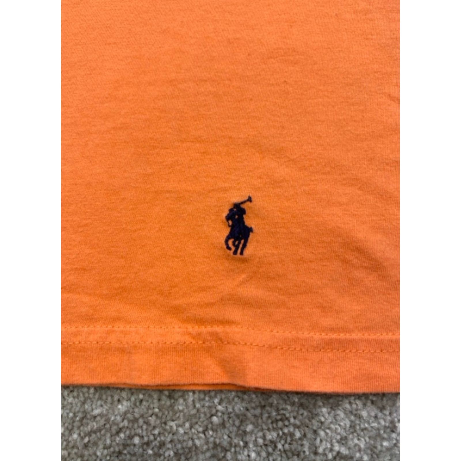Polo Ralph Lauren Polo Ralph Lauren T-Shirt Men's XL Short Sleeve Orange 100% Cotton 4421 Size US XL / EU 56 / 4 - 2 Thumbnail