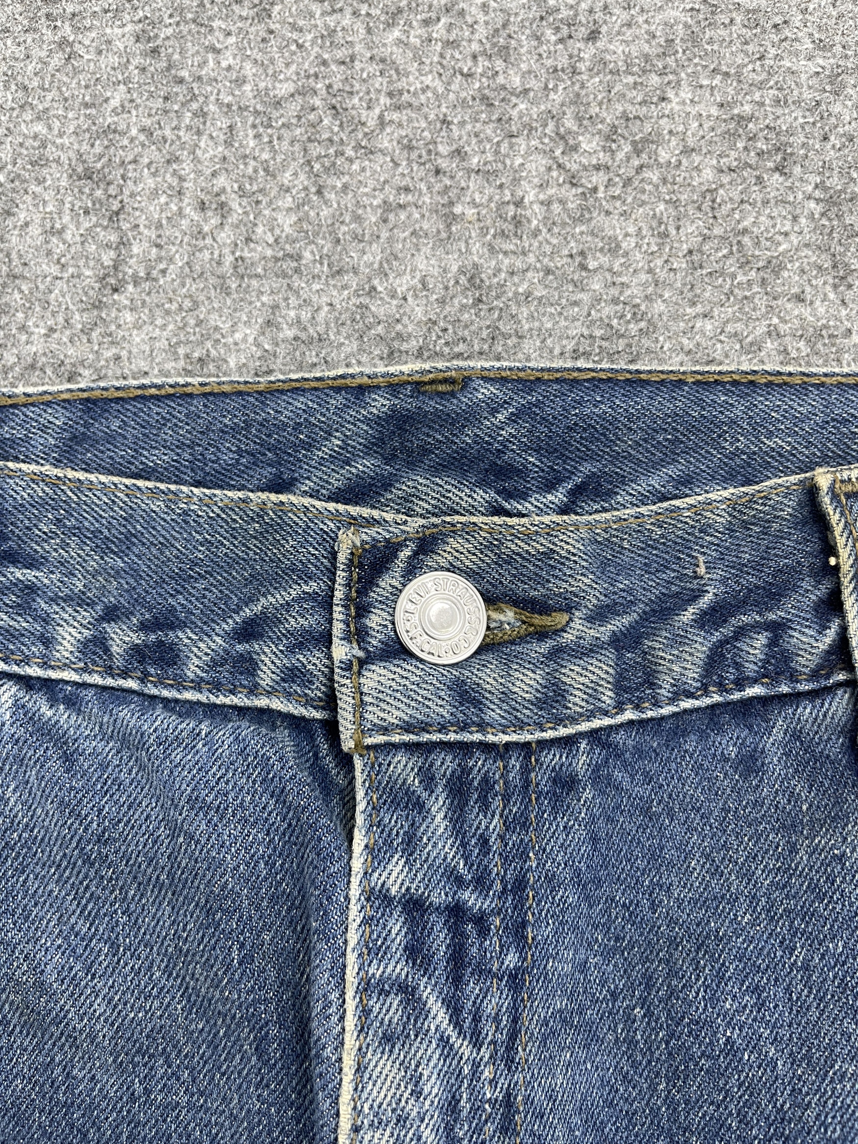Levi's × Vintage Vintage Levis 577 Painter Light Blue Jeans DP2504 Size US 33 - 8 Thumbnail