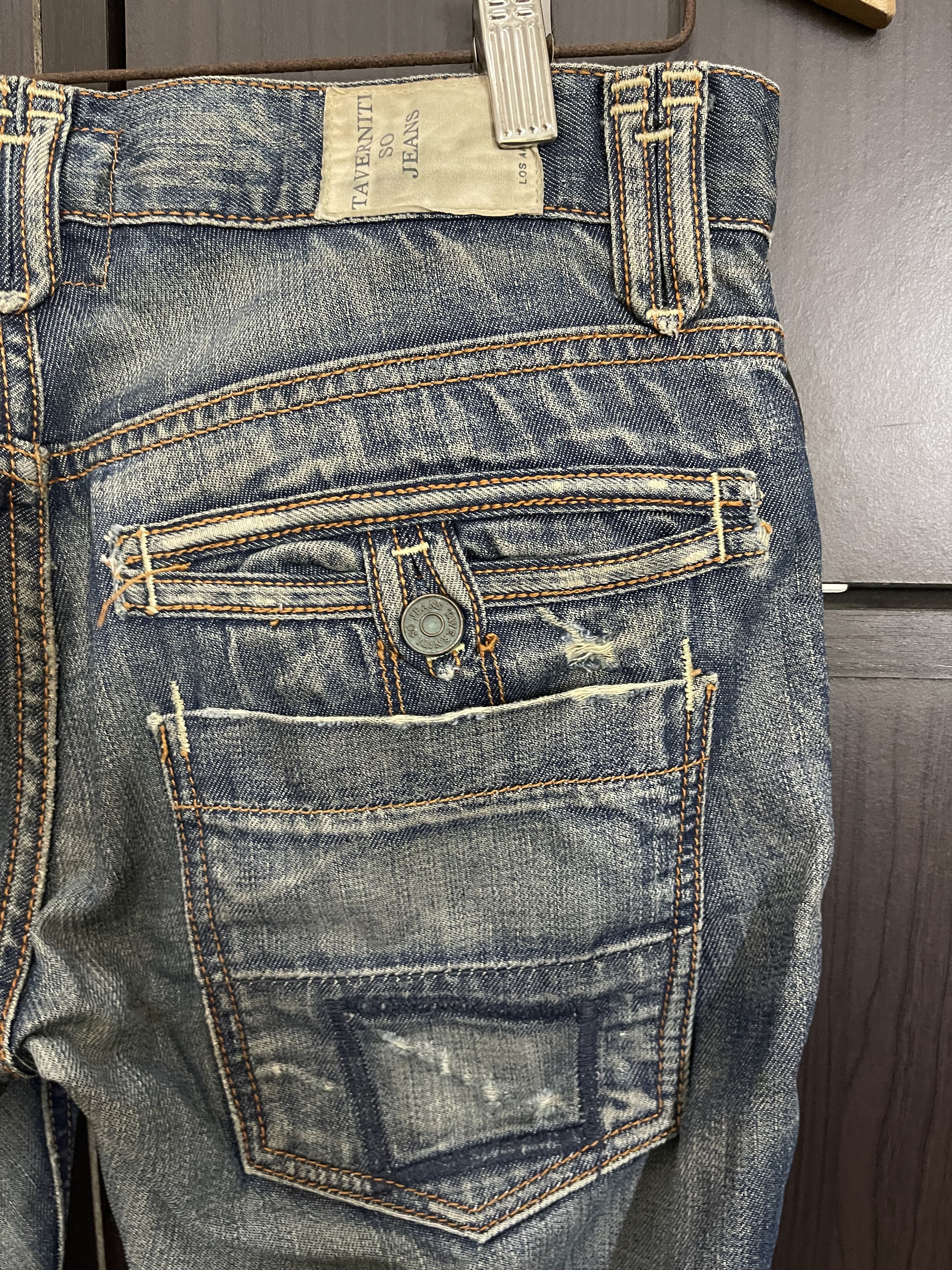 Beauty Beast × If Six Was Nine × Le Grande Bleu (L.G.B.) Tavernity So Jeans Distressed Flared Denim Size US 30 / EU 46 - 17 Thumbnail