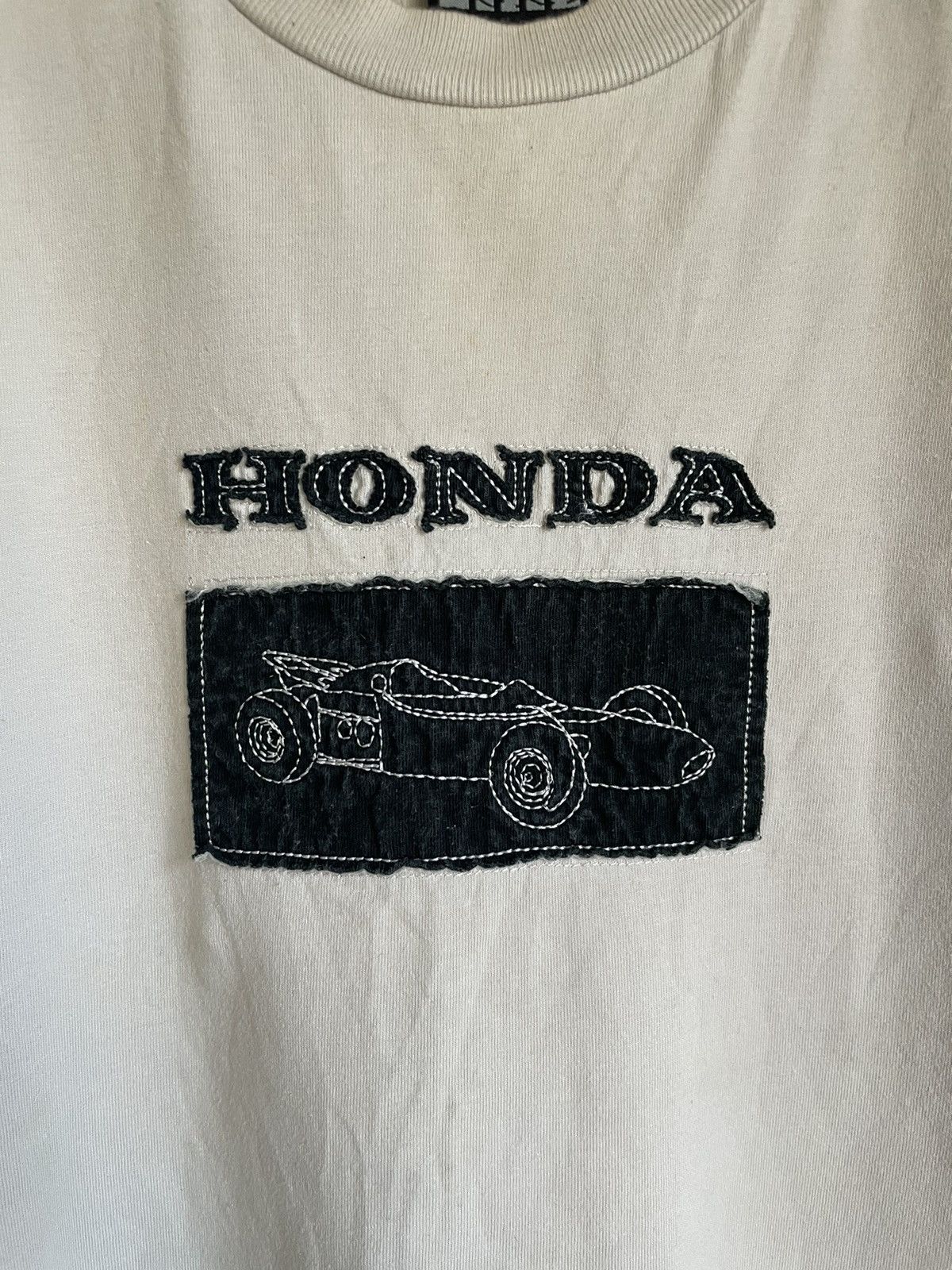 Honda Vintage 90s Honda Racing Formula 1 Tee Y2k Adult Size US L / EU 52-54 / 3 - 4 Thumbnail