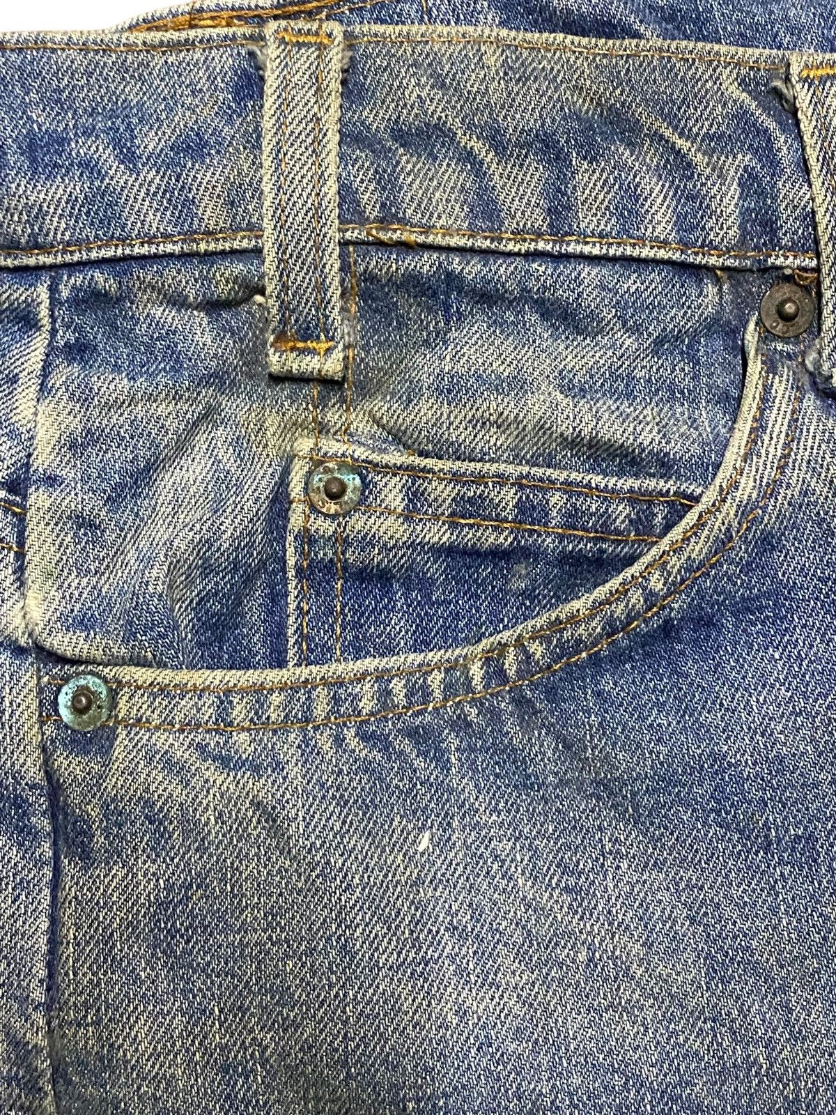 Levi's Levis 575 Orange Tab Bell Bottom Bootcut Flare Jeans Size US 36 / EU 52 - 13 Thumbnail