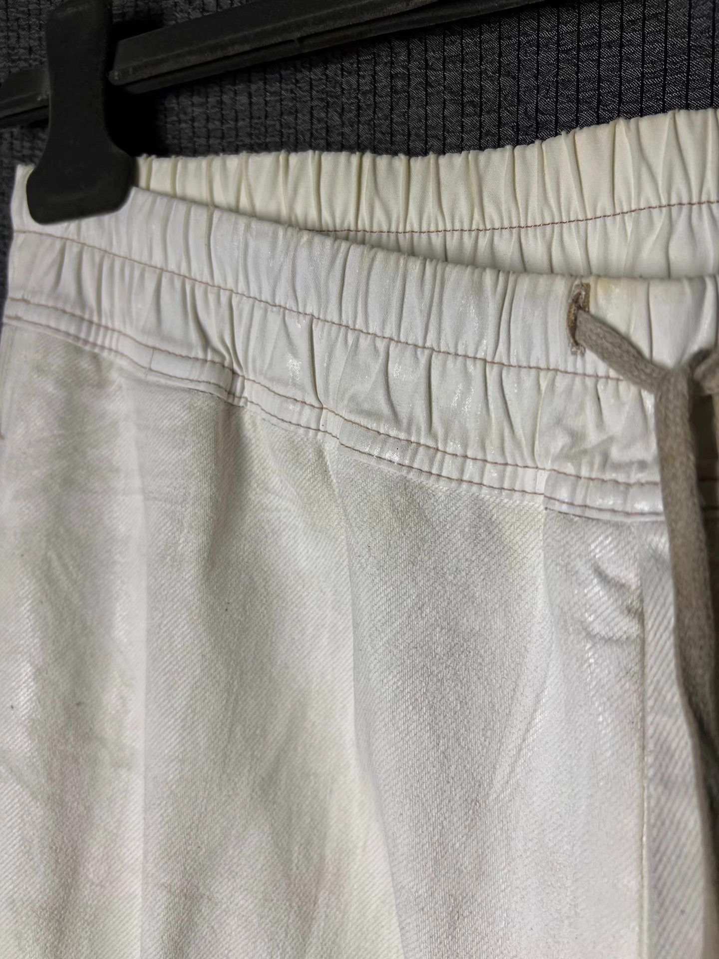 Rick Owens Rick Owens mainline waxed cargo shorts. Size US 32 / EU 48 - 3 Thumbnail