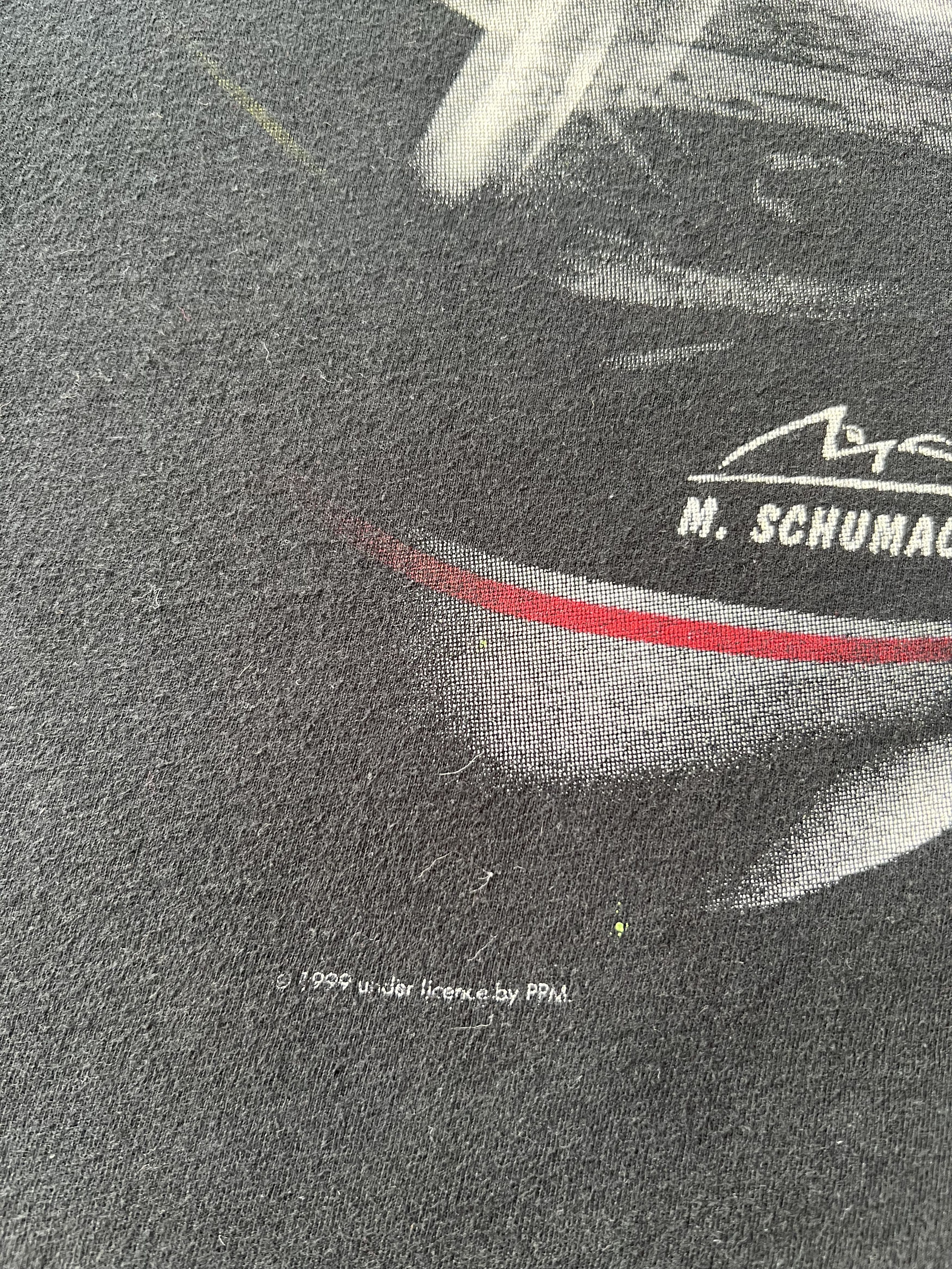 Formula 1 Vintage 1999 Michael Schumacher Ferrari Formula 1 F1 T-shirt Size US L / EU 52-54 / 3 - 7 Thumbnail