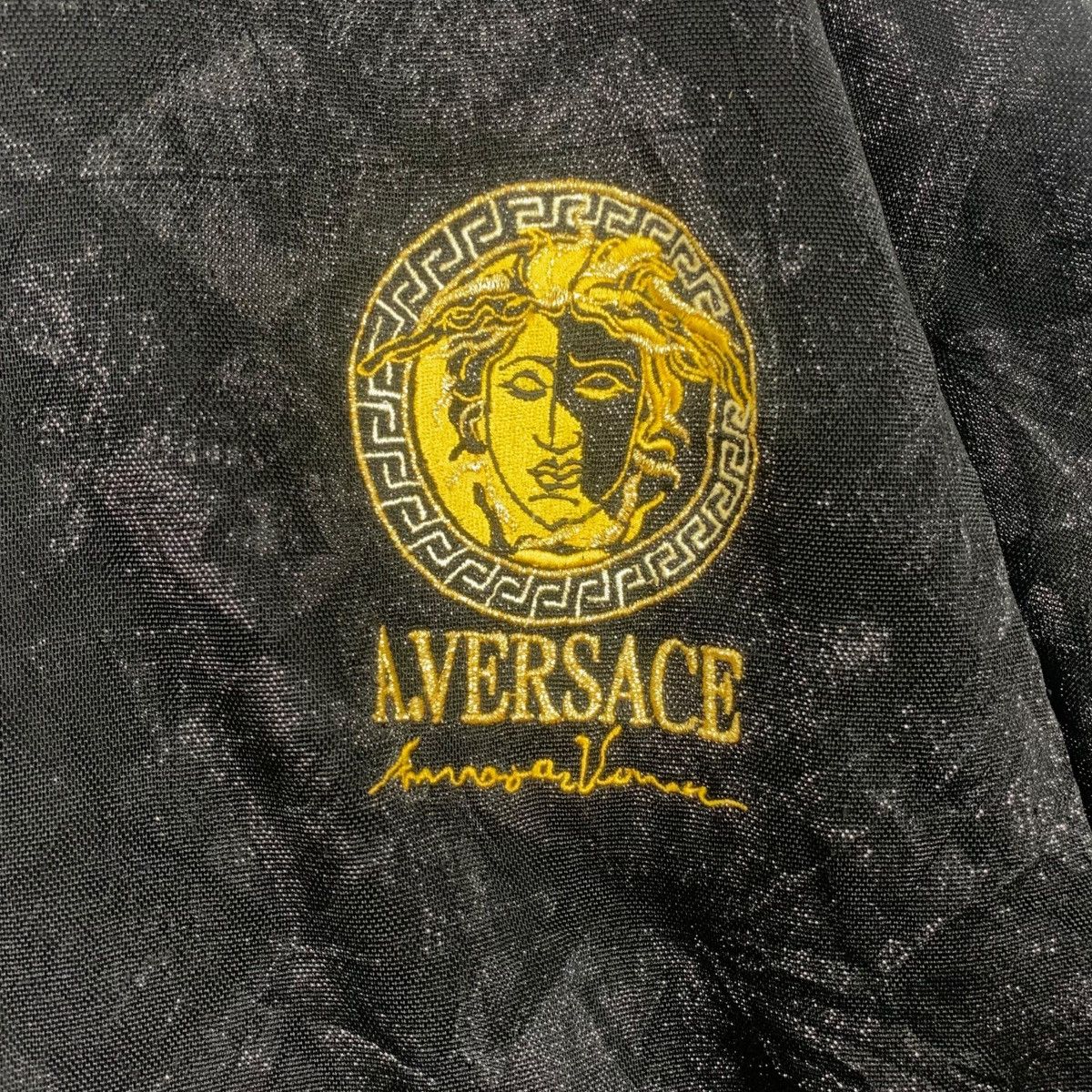 Vintage Vintage ALFREDO VERSACE ITALY Medusa Jacket Fleece Size M / US 6-8 / IT 42-44 - 4 Thumbnail