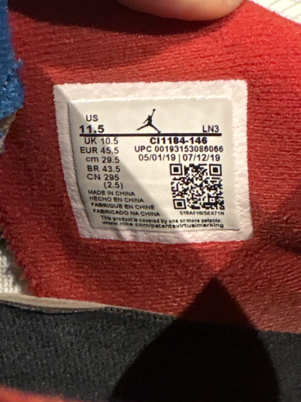 Jordan Brand × Nike Nike Air Jordan 4s What The Size US 11.5 / EU 44-45 - 7 Thumbnail