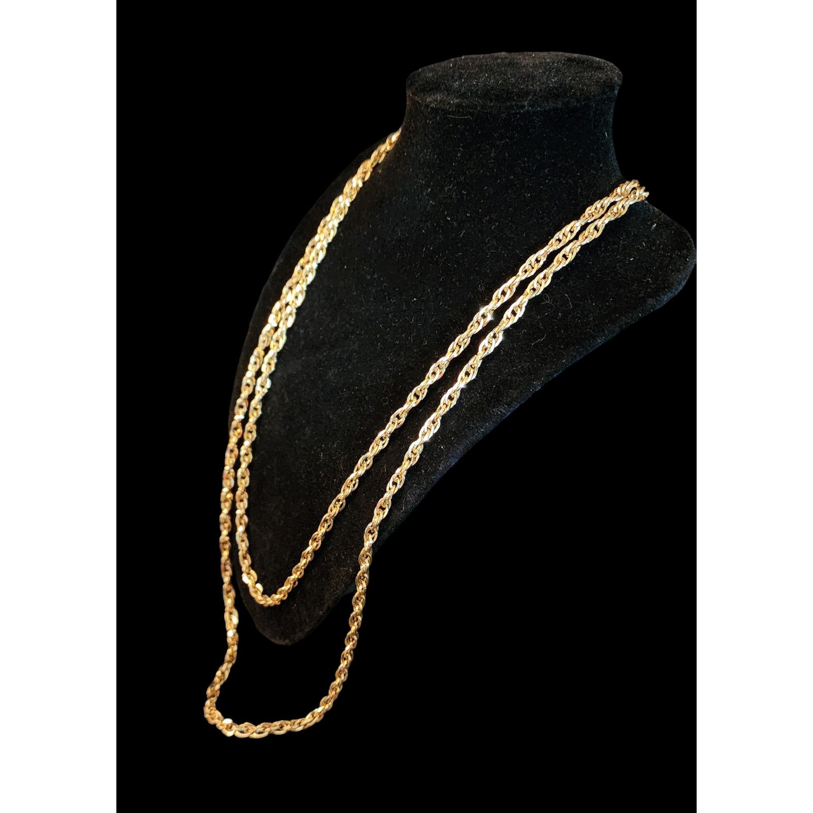 Other Vintage gold tone chain necklace Size ONE SIZE - 3 Thumbnail