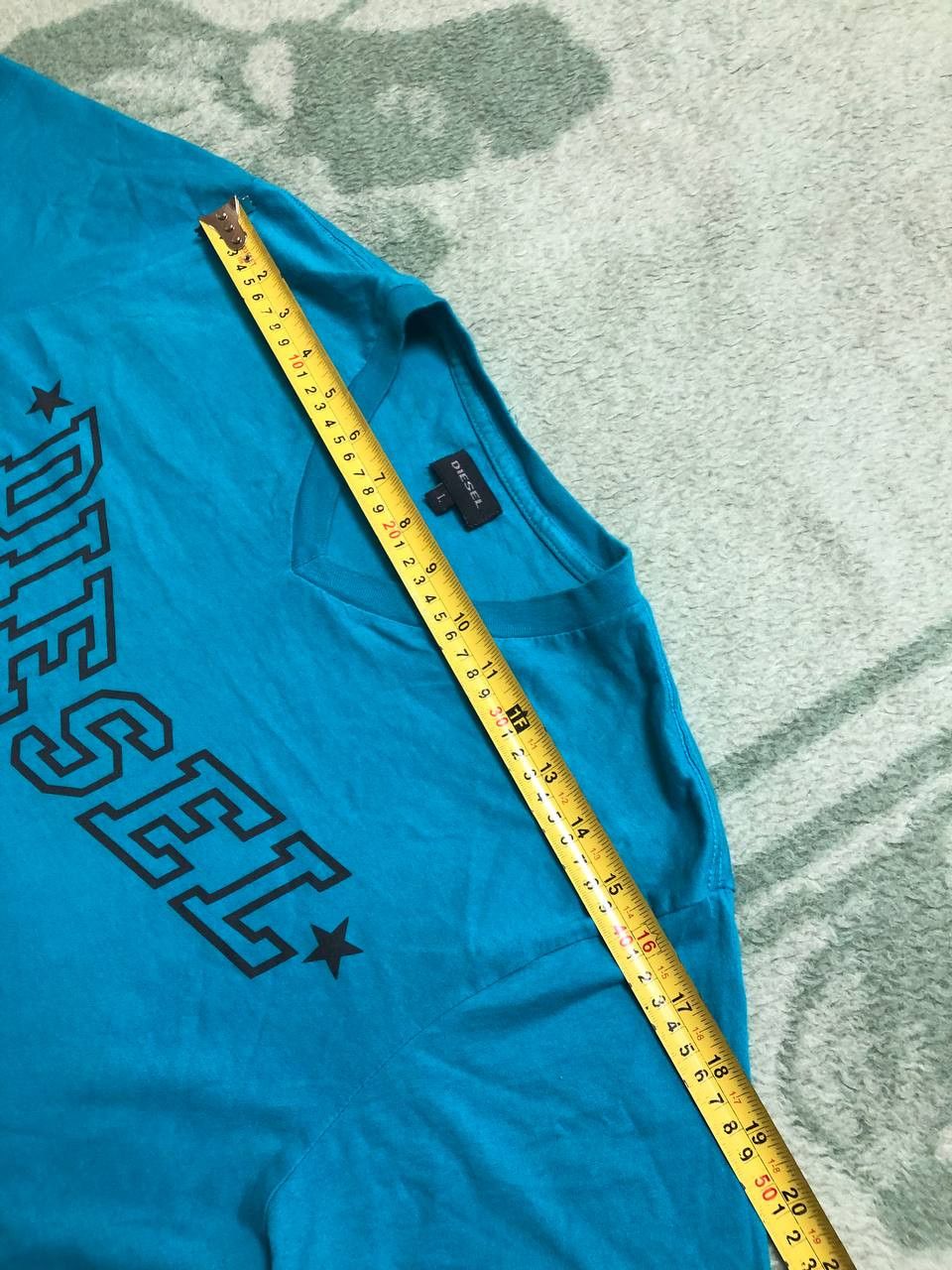 Diesel Vintage Diesel Big Y2K Logo Short Sleeve T-Shirt Size L Size US L / EU 52-54 / 3 - 8 Thumbnail
