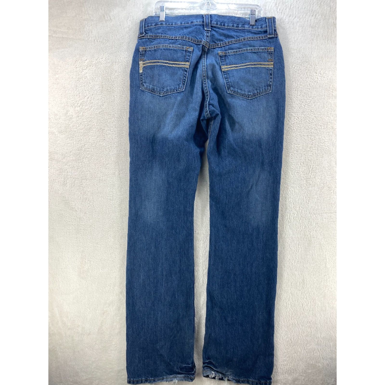 Denime Cinch Carter Mens Jeans 34x38 Relaxed Fit Medium Stone Blue Denim Cowboy Western Shirt Size US 34 / EU 50 - 3 Thumbnail