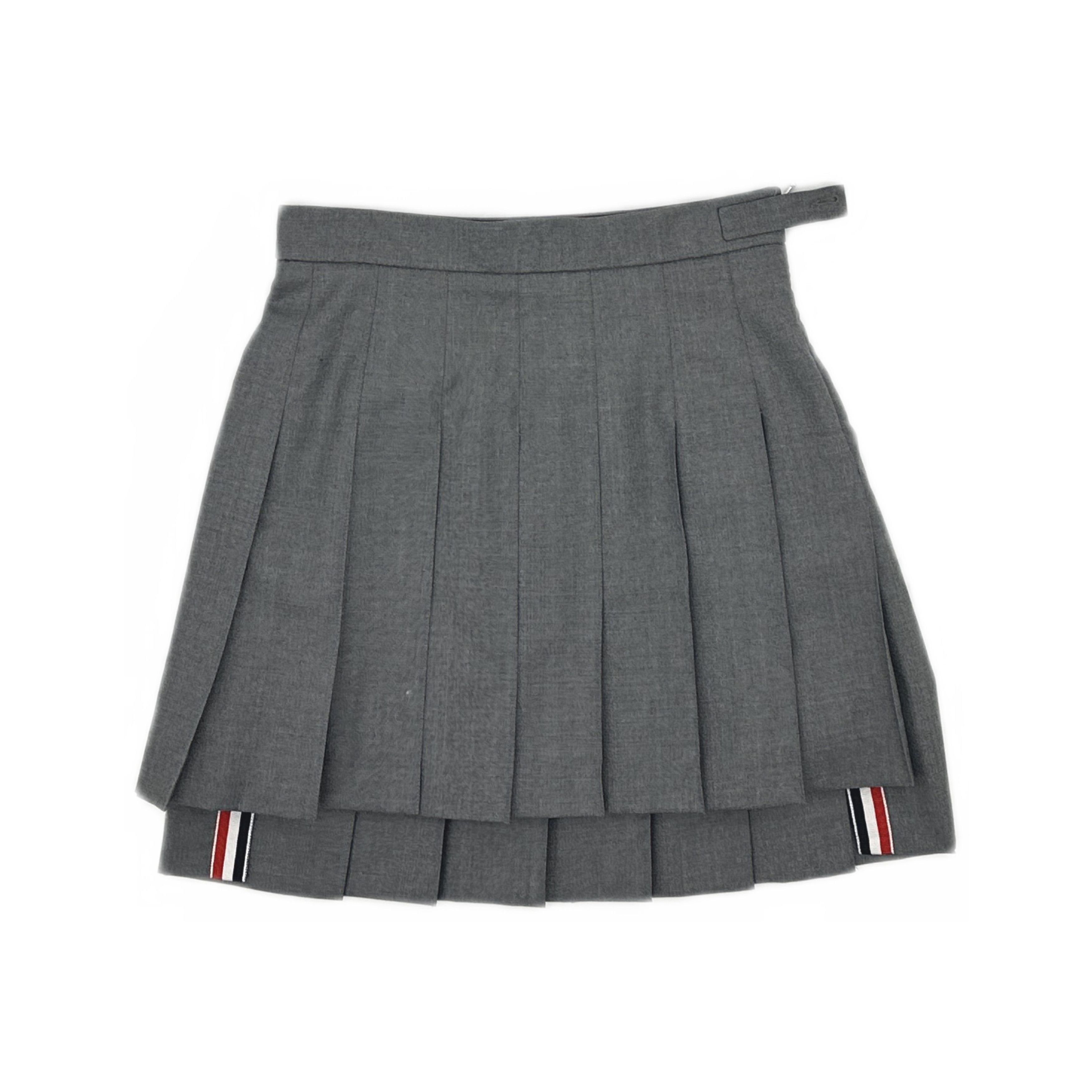 Thom Browne Thom Browne Pleated Mini Skirt Size 40 Size 27" / US 4 / IT 40 - 1 Thumbnail