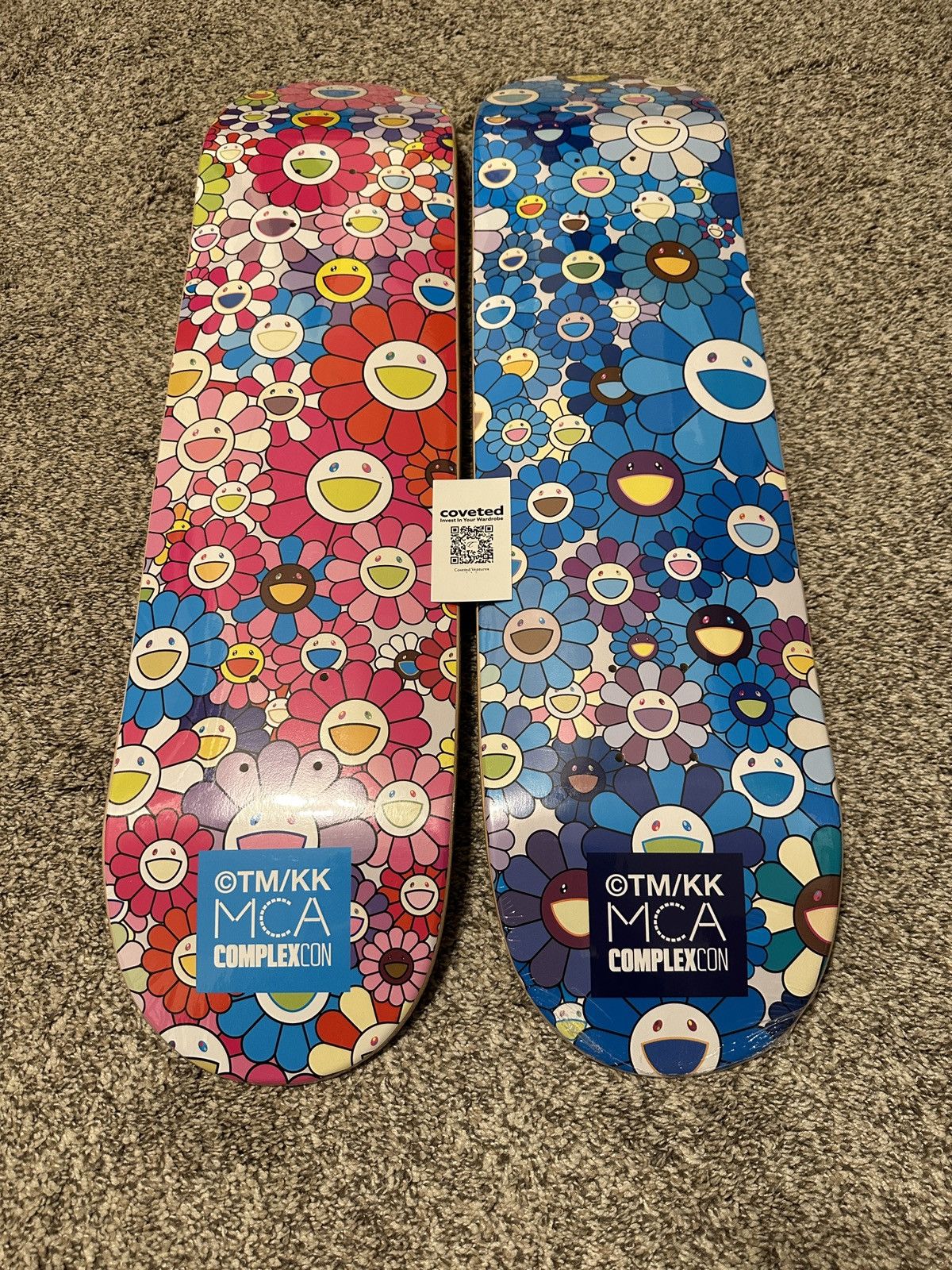 Flower Skateboard Deck Set