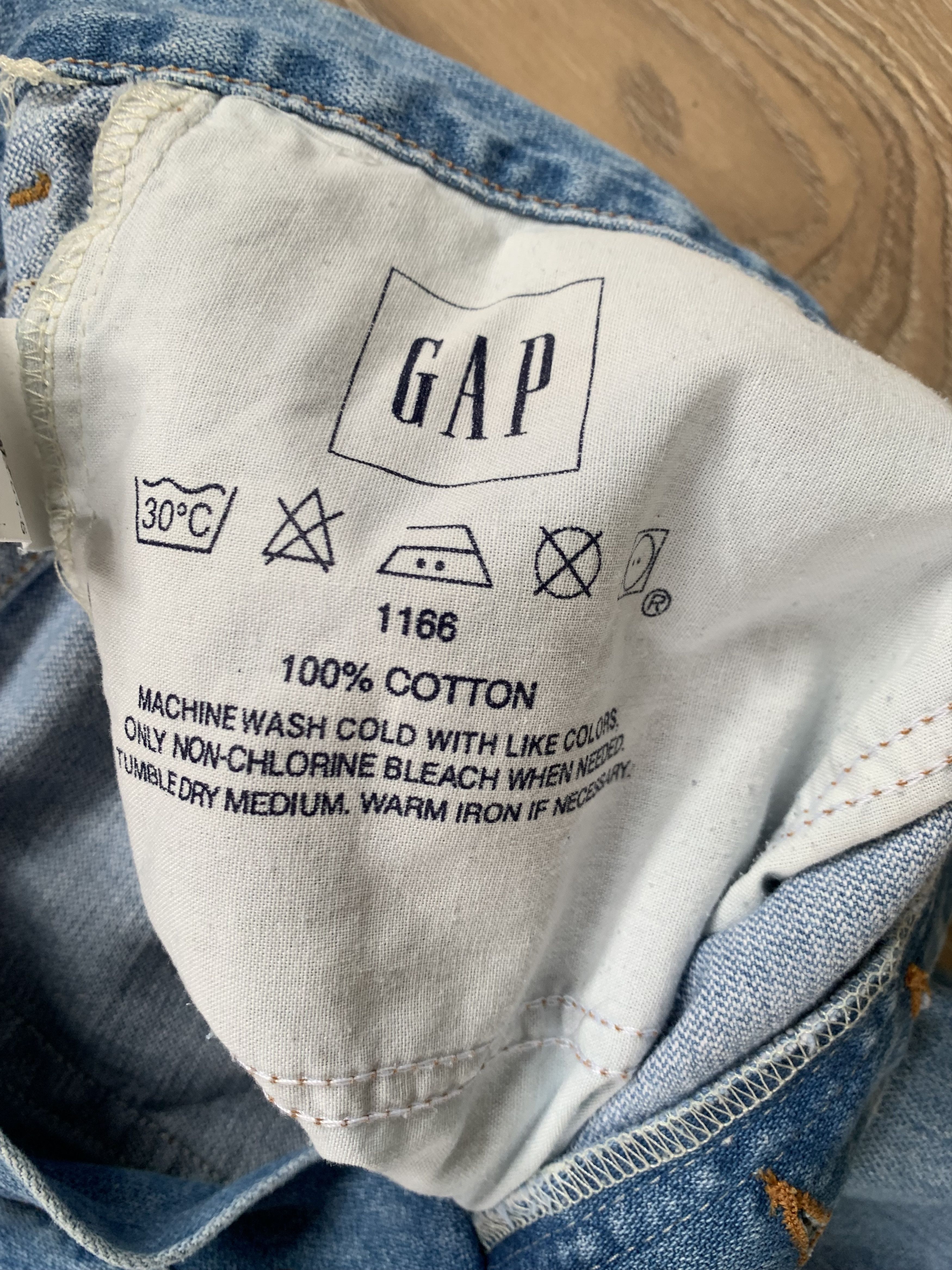 Gap Gap Easy Fit Light Blue Jeans Size US 32 / EU 48 - 10 Thumbnail