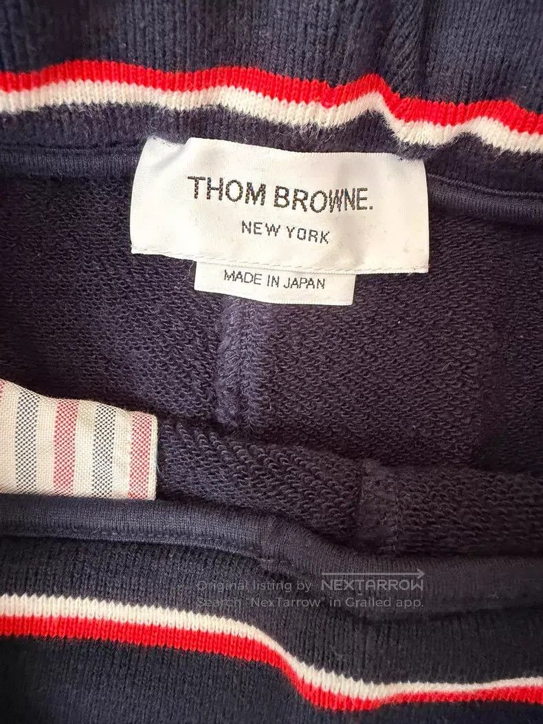 Thom Browne Thom Browne Four-Stripe Cotton Sports Shorts Size 25" / US 0 / IT 36 - 3 Thumbnail