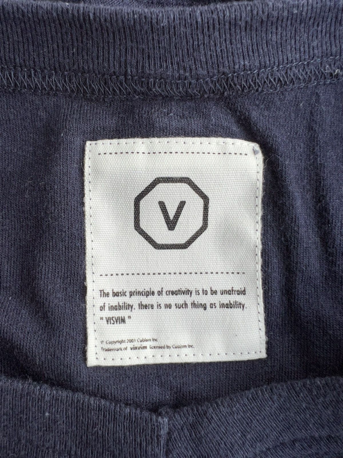 Visvim Visvim Cubism 🇯🇵 Exclusive Spiderwebs Indigo Crewneck Sweater Size US M / EU 48-50 / 2 - 1 Thumbnail