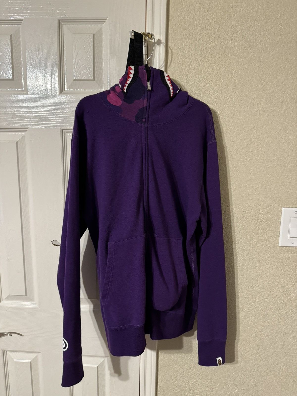 Bape Color Camo Shark Full Zip Hoodie Size US L / EU 52-54 / 3 - 1 Thumbnail