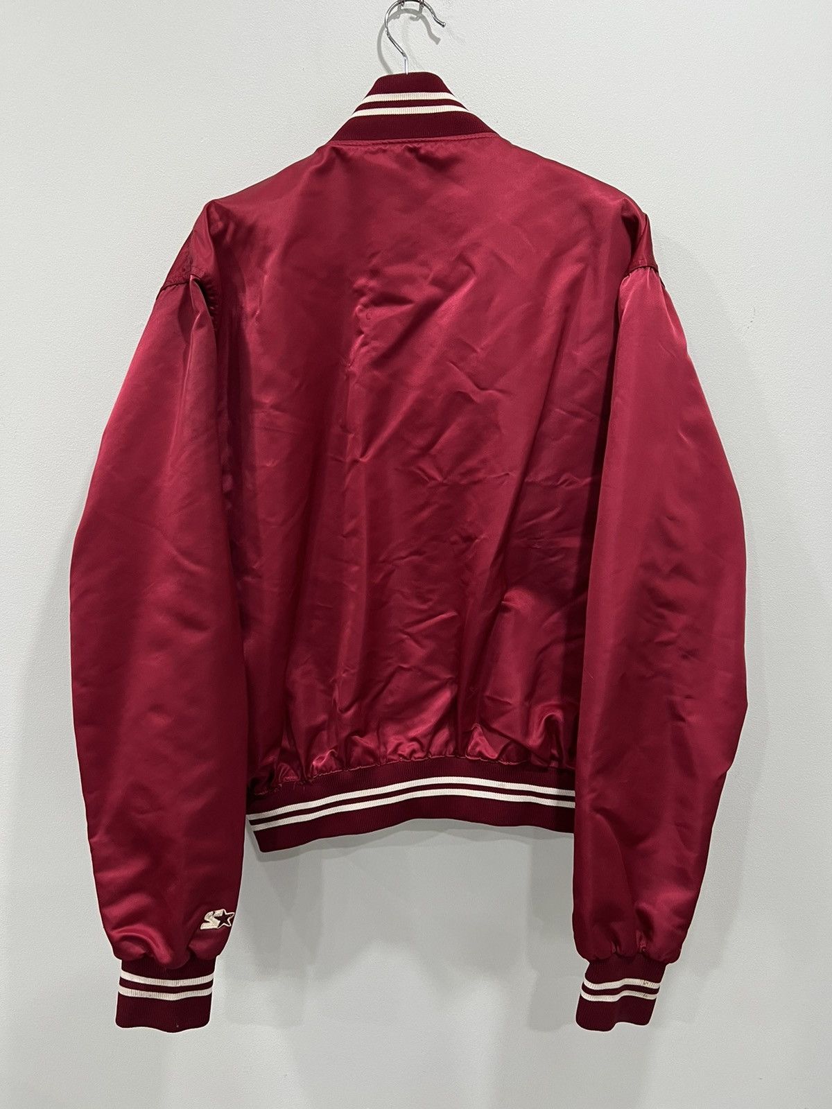 Starter Vintage Starter Phillies Philadelphia Starter Satin Jacket Size US XL / EU 56 / 4 - 3 Thumbnail