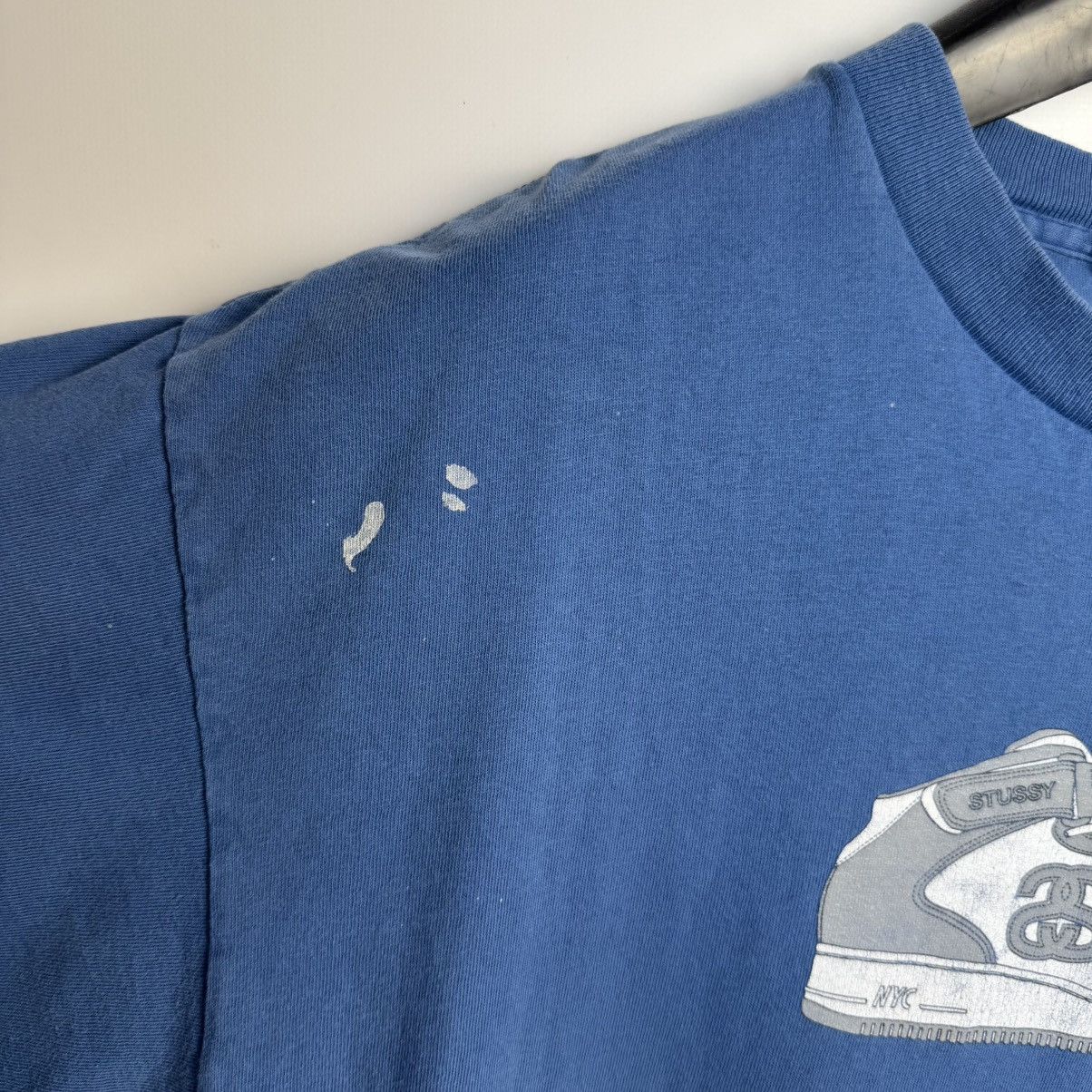 Stussy Stussy Sneaker Print Vintage T-Shirt Rare Tee Size US XL / EU 56 / 4 - 11 Thumbnail