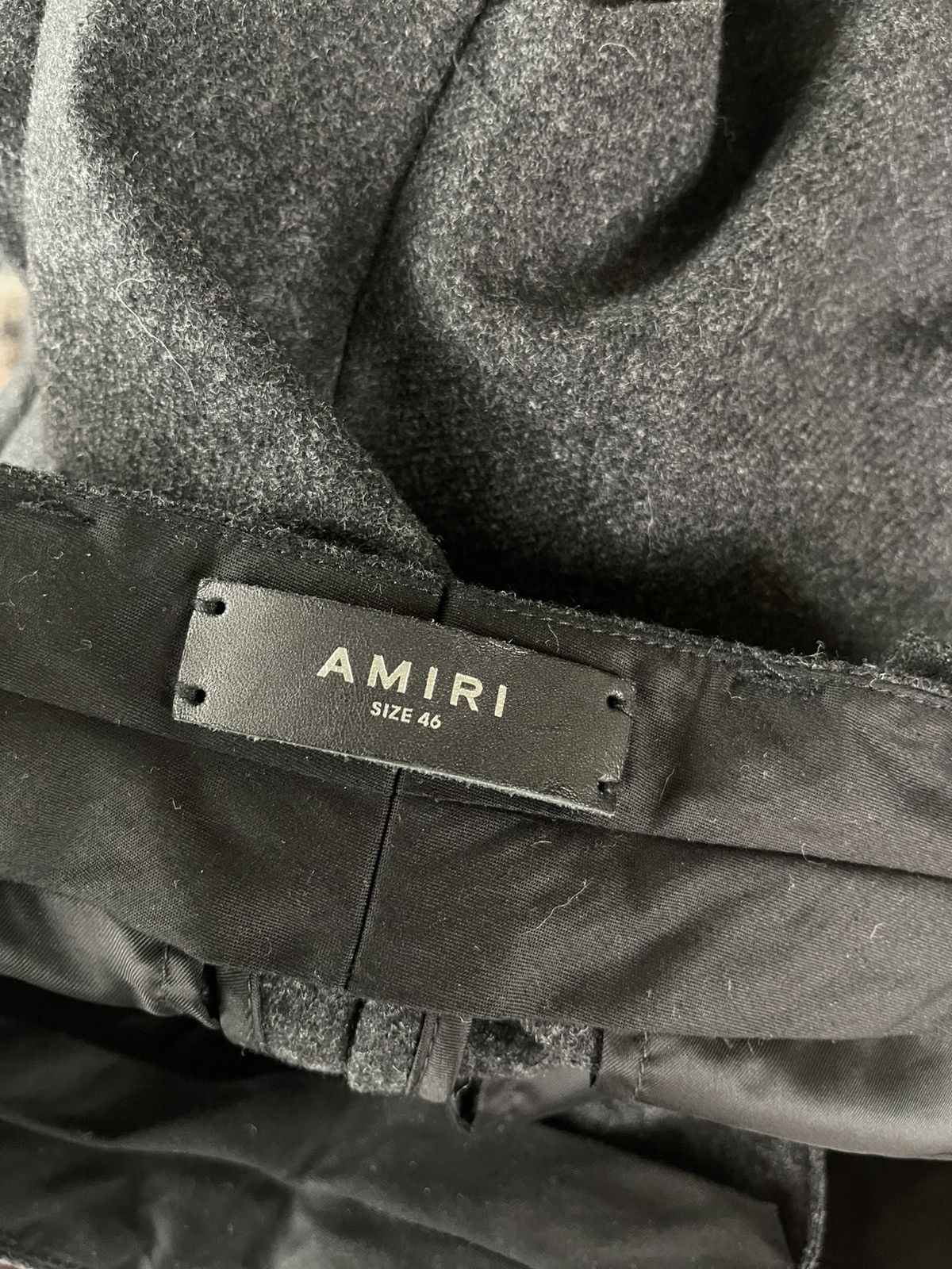 Amiri AMIRI Gray Slim Flared Cargo Pants Size US 30 / EU 46 - 10 Thumbnail