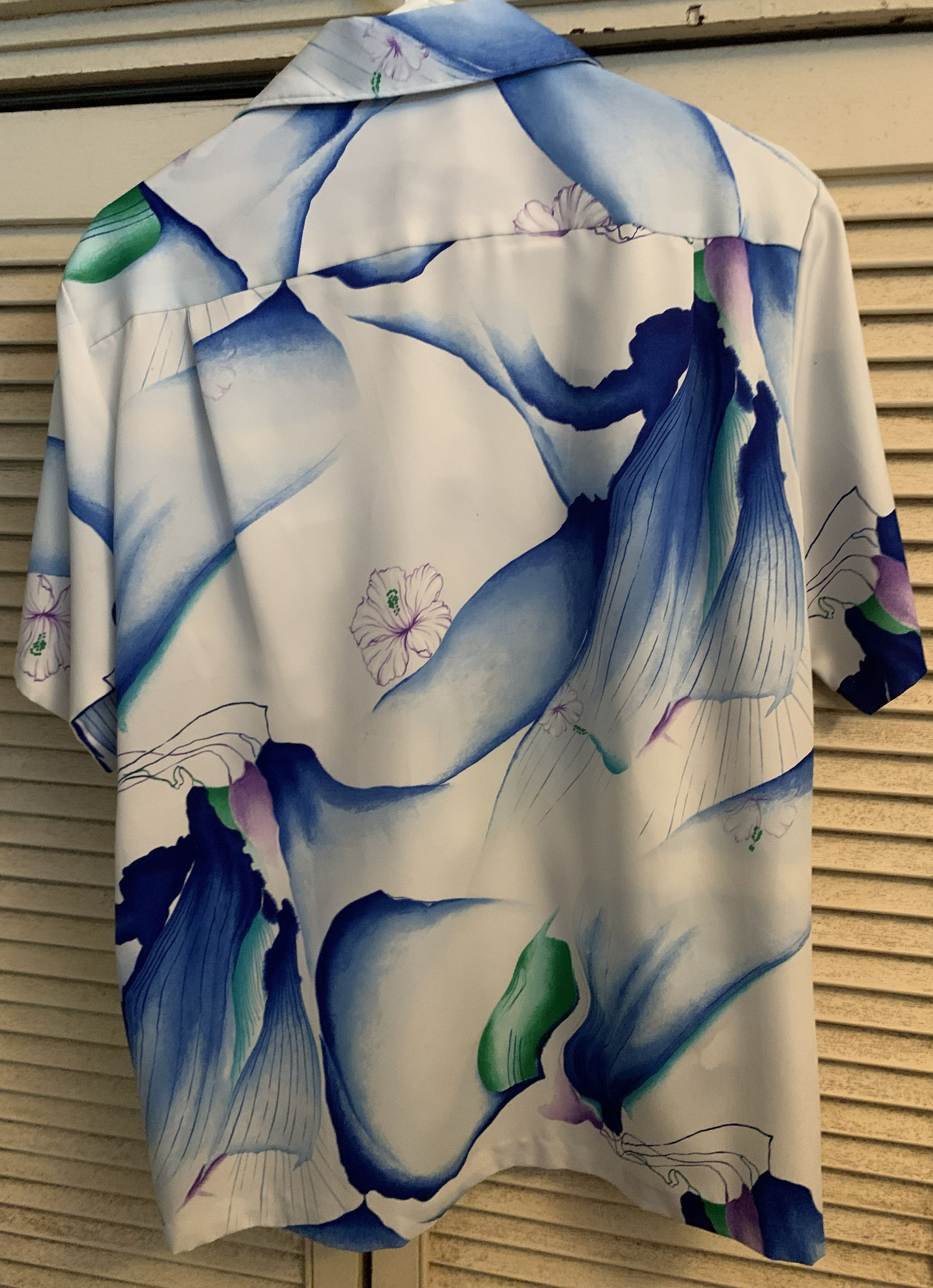 Other Vtg 60s Malihini Hawaii Aloha M Watercolor Hibiscus Floral Size US M / EU 48-50 / 2 - 2 Thumbnail