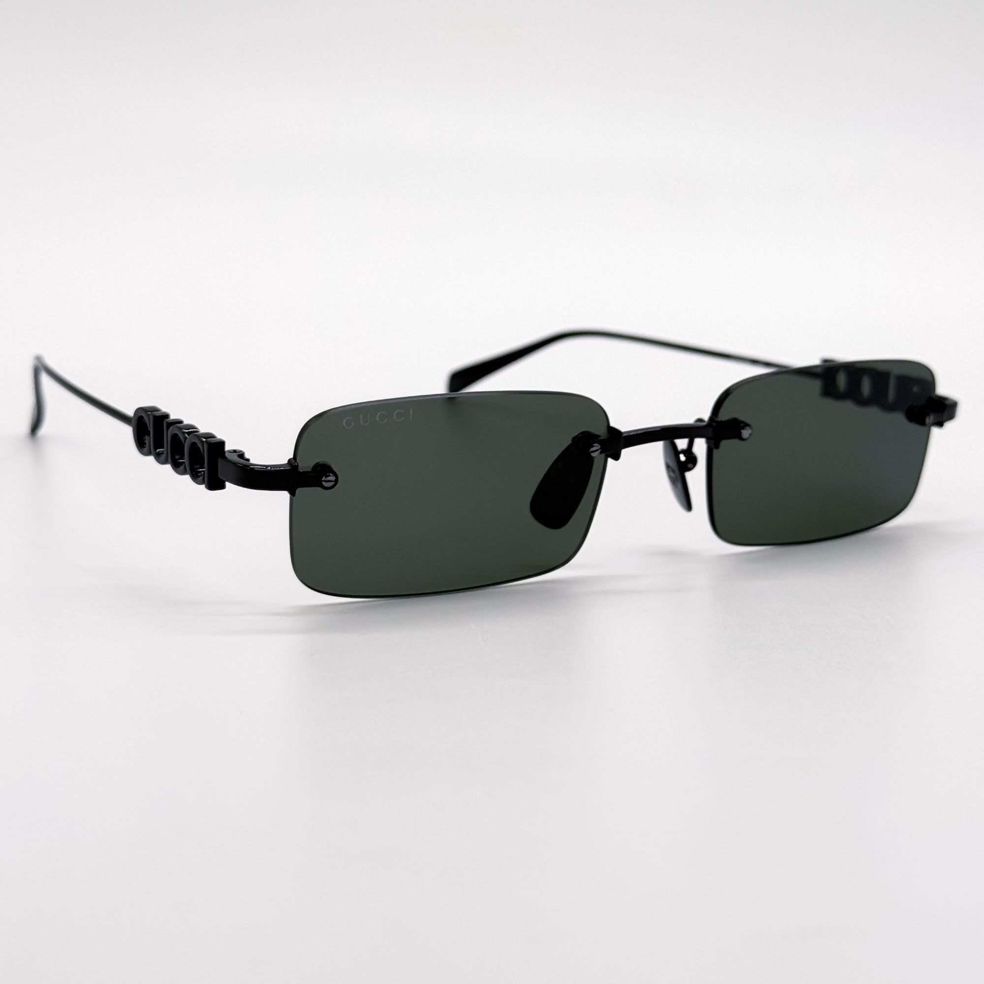 Gucci NEW GUCCI GG1808S 001 SUNGLASSES BLACK UNISEX EYEWEAR Size ONE SIZE - 5 Thumbnail