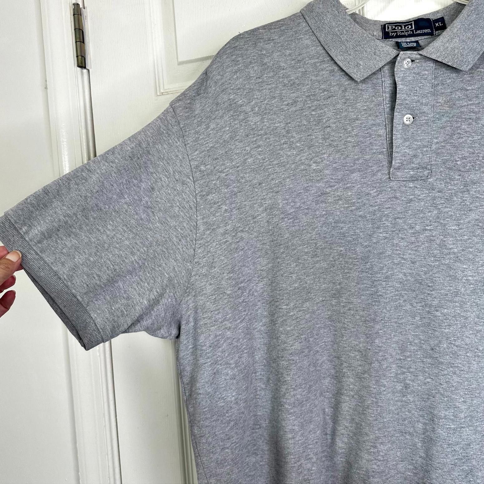 Polo Ralph Lauren Polo Ralph Lauren Short Sleeve Polo Shirt Grey Men’s XL Size US XL / EU 56 / 4 - 5 Thumbnail