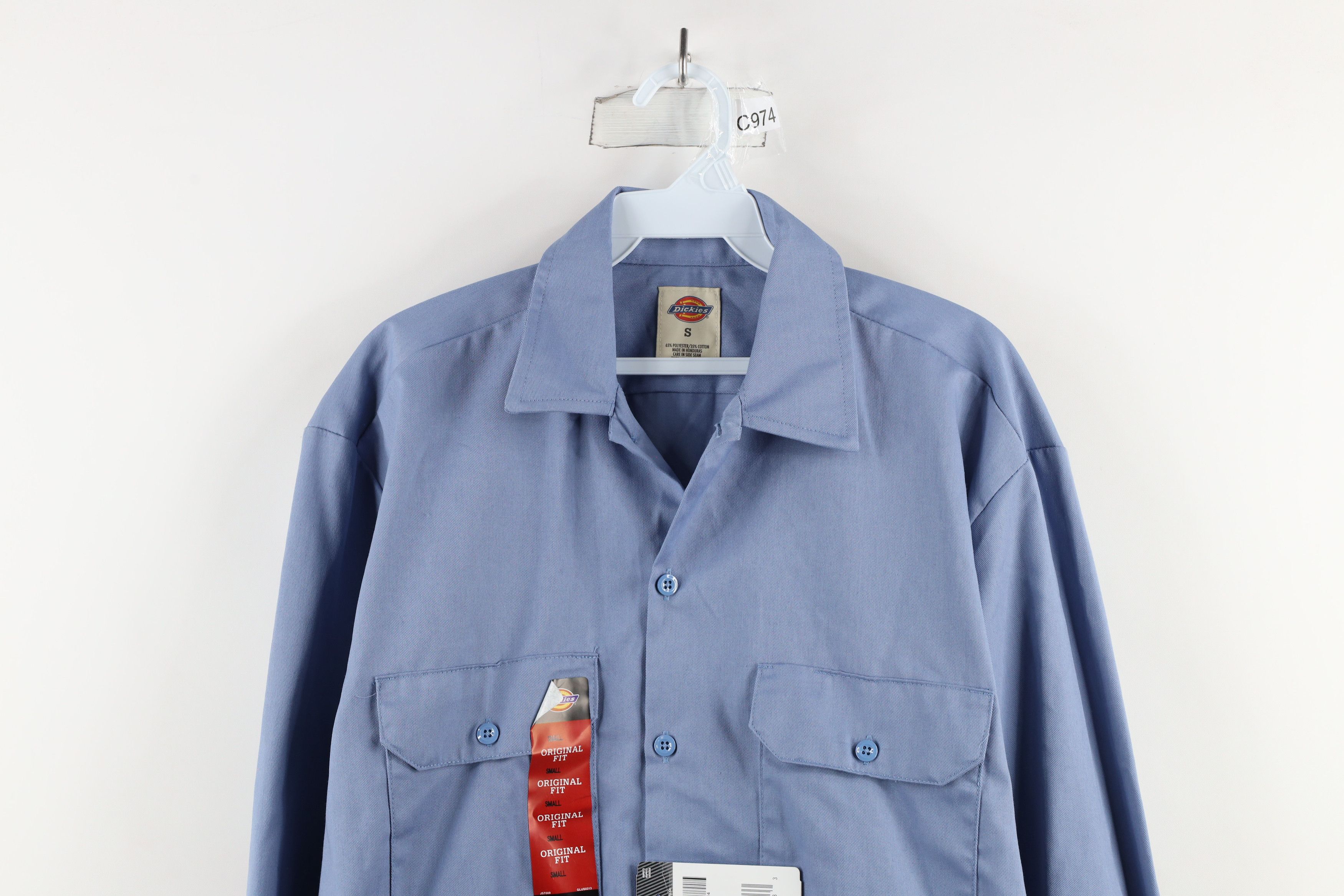 Dickies × Vintage Deadstock Vintage Dickies Out Original Fit Work Button Shirt Size US S / EU 44-46 / 1 - 2 Thumbnail