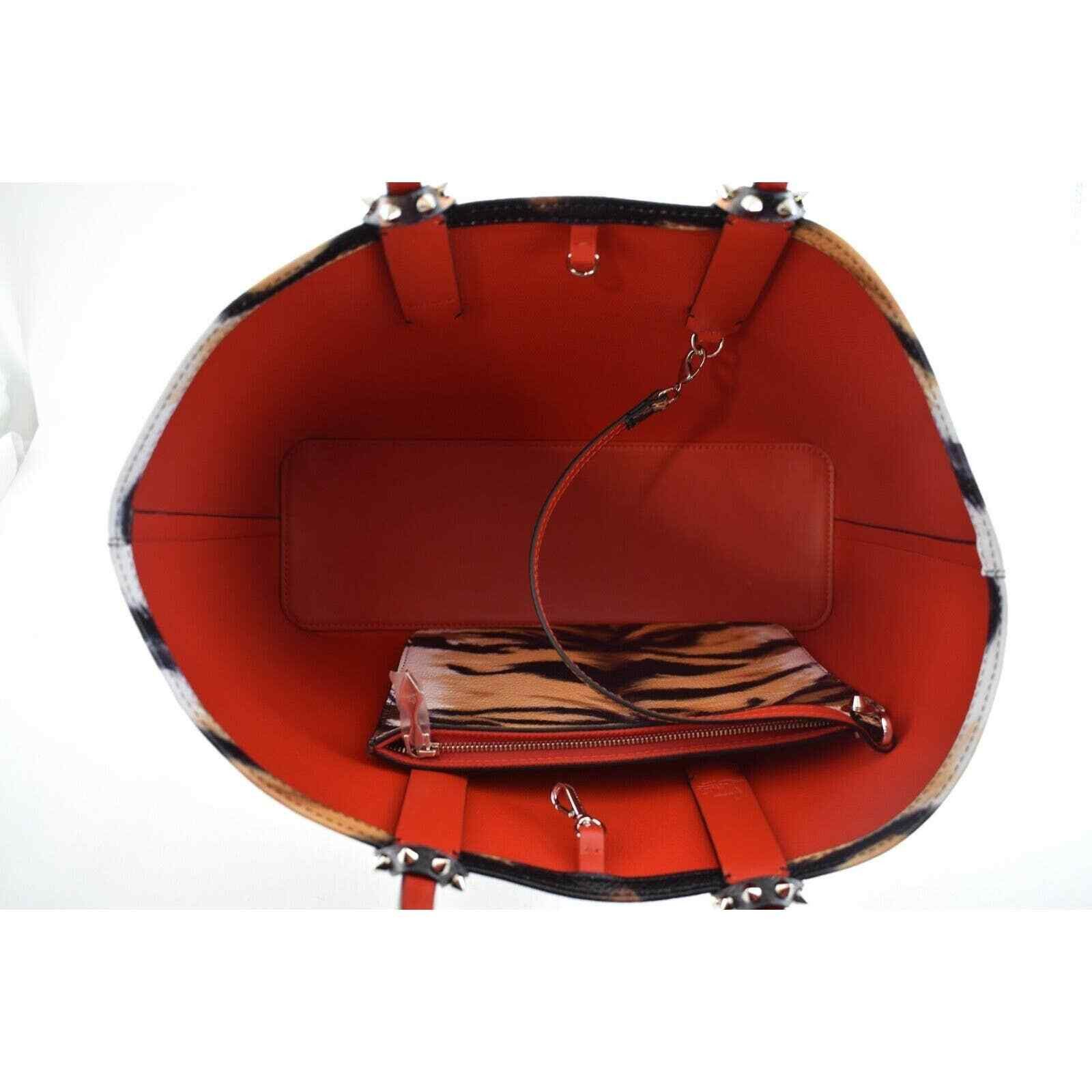 Christian Louboutin Christian Louboutin Cabata Bengale Leather Tote Shoulder Bag Size ONE SIZE - 10 Thumbnail