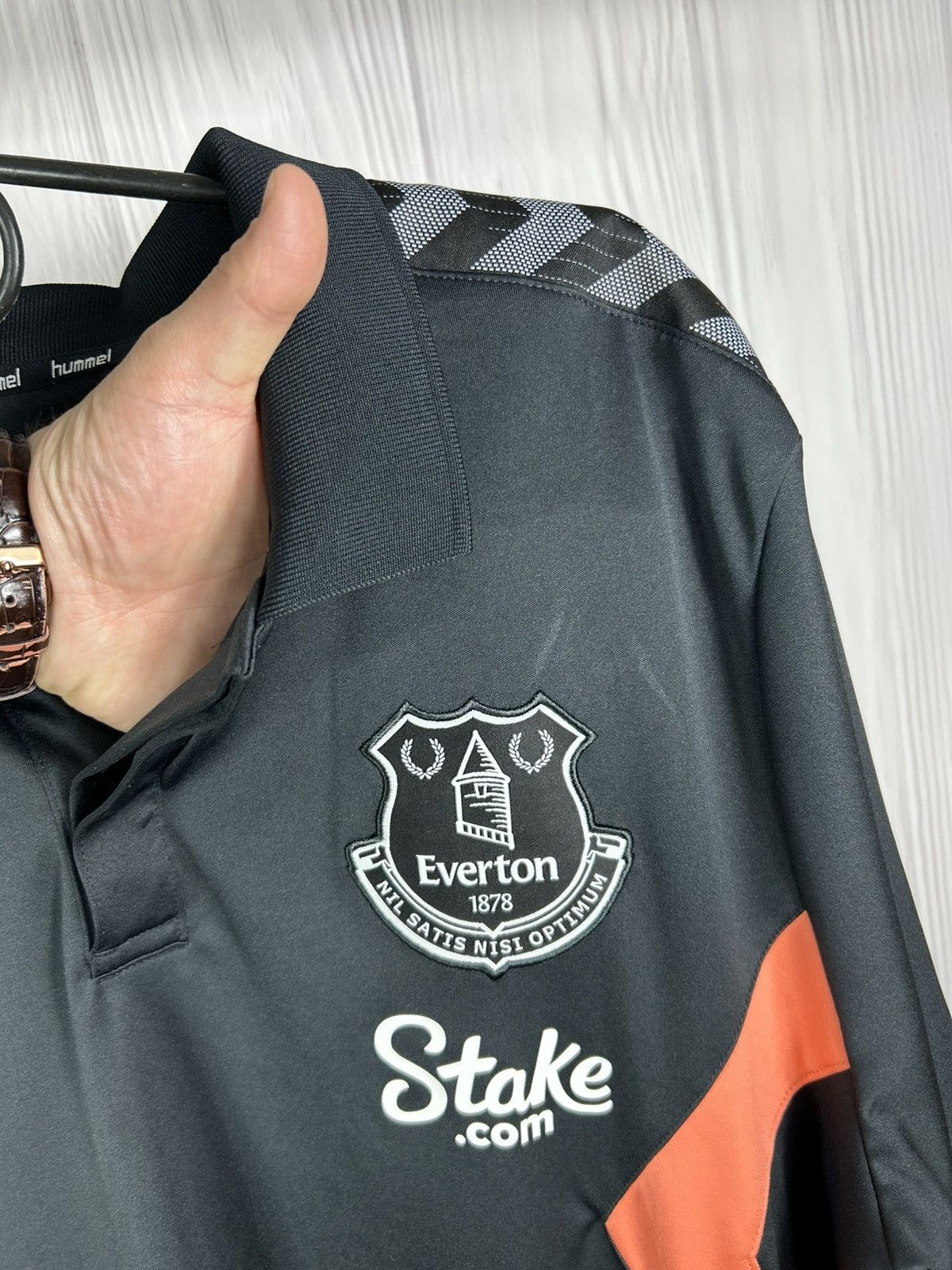 Hummel Everton 2023/24 Training Soccer Jersey Size L Size US L / EU 52-54 / 3 - 6 Thumbnail