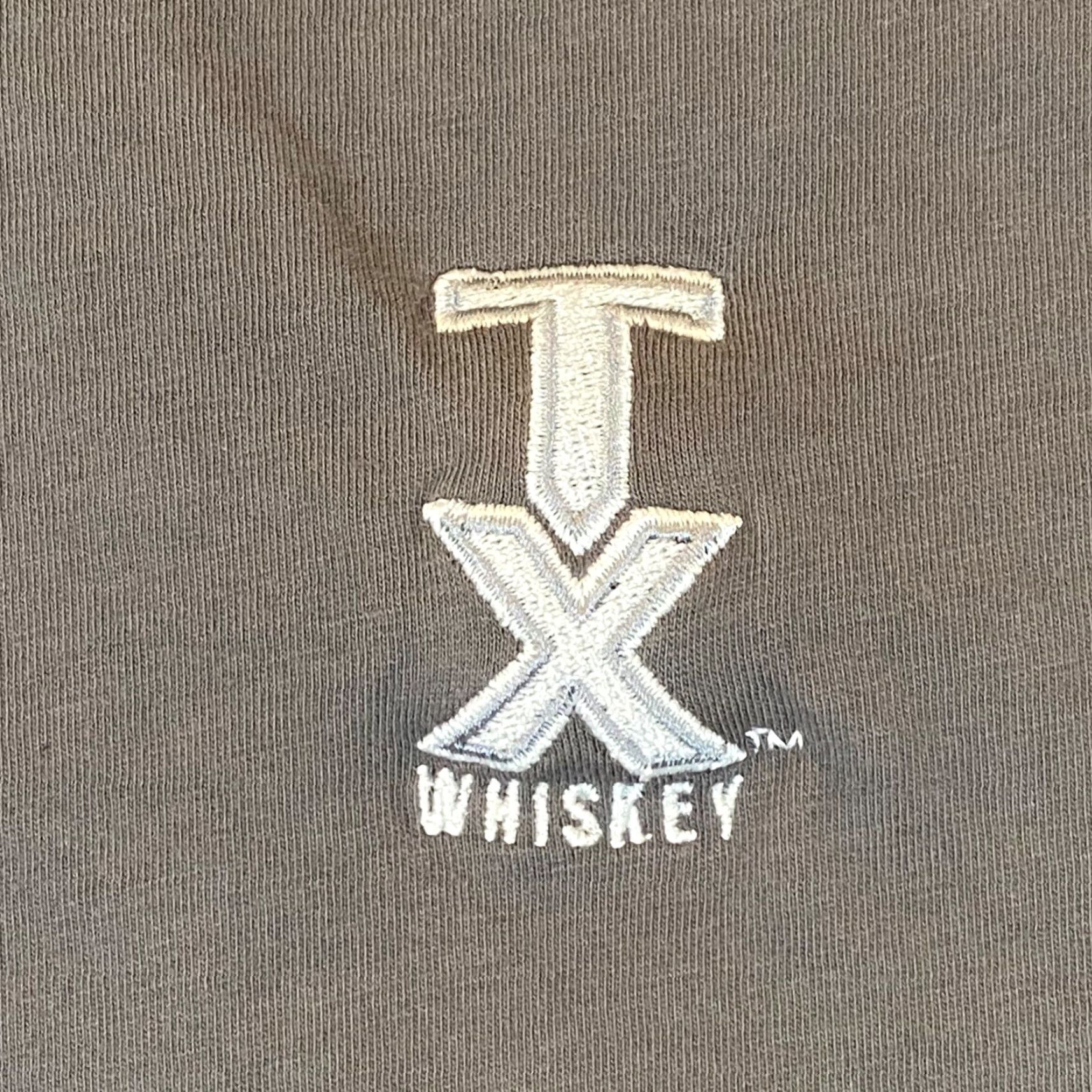 Vintage Criquet Polo Shirt Mens Large Gray Texas Whiskey Golf Casual S/S Peru Size US L / EU 52-54 / 3 - 3 Thumbnail