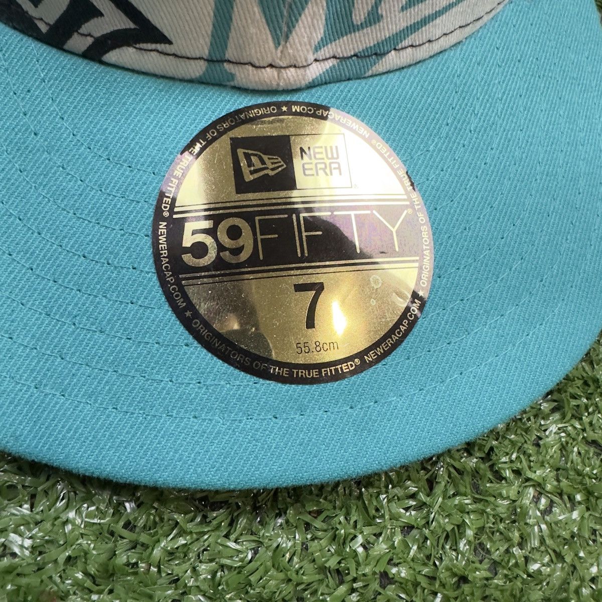 New Era New Era Lids Florida Marlins Vintage Fitted 7 Size ONE SIZE - 2 Thumbnail