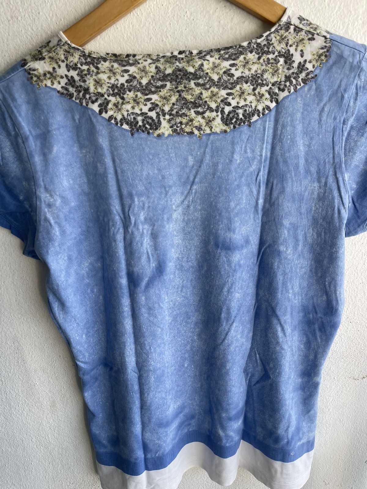 Paul Smith Paul X Asymmetrical Cauliflower Shirt Tee Top Size XL / US 12-14 / IT 48-50 - 6 Thumbnail