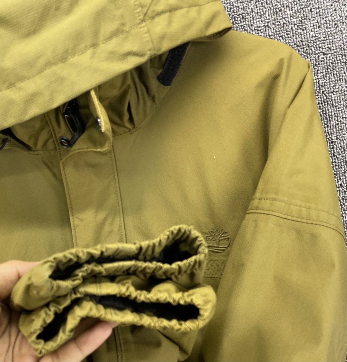 Timberland Vintage Timberland Waterproof Hooded Jacket Size US XL / EU 56 / 4 - 12 Thumbnail
