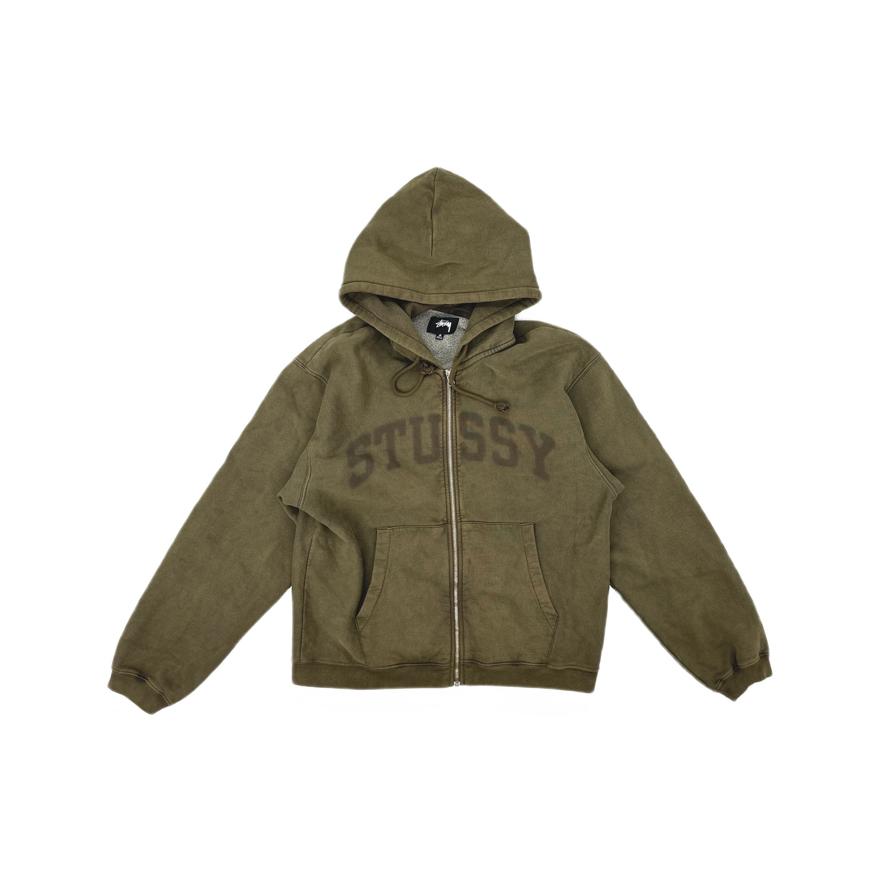 Stussy Stussy Logo Zip Hoodie M Size US M / EU 48-50 / 2 - 1 Thumbnail