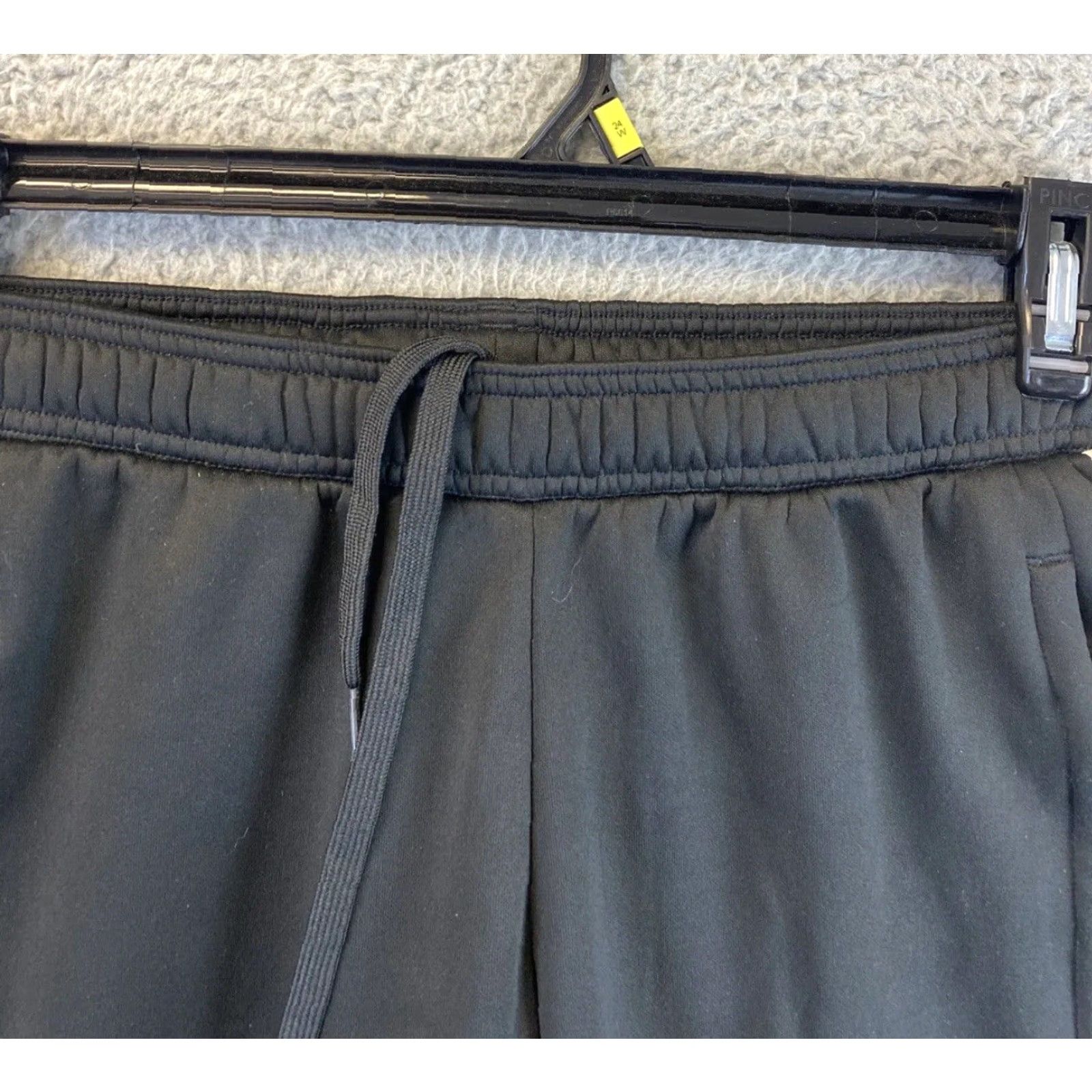 Adidas adidas Men Track Pants Joggers Sz S Black Zip Ankles Pockets Stripes /31-74 Size US 29 - 4 Thumbnail