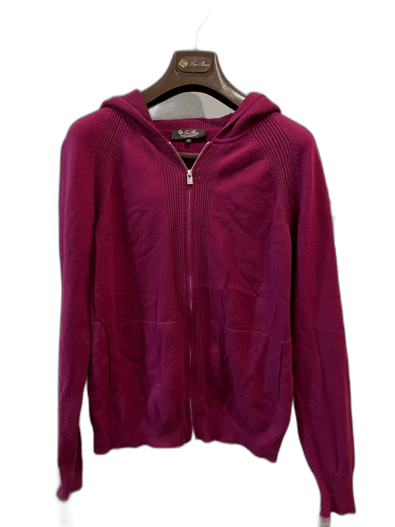 Ermenegildo Zegna Loro Piana Baby Cashmere Hooded Jacket Size US XL / EU 56 / 4 - 1 Thumbnail