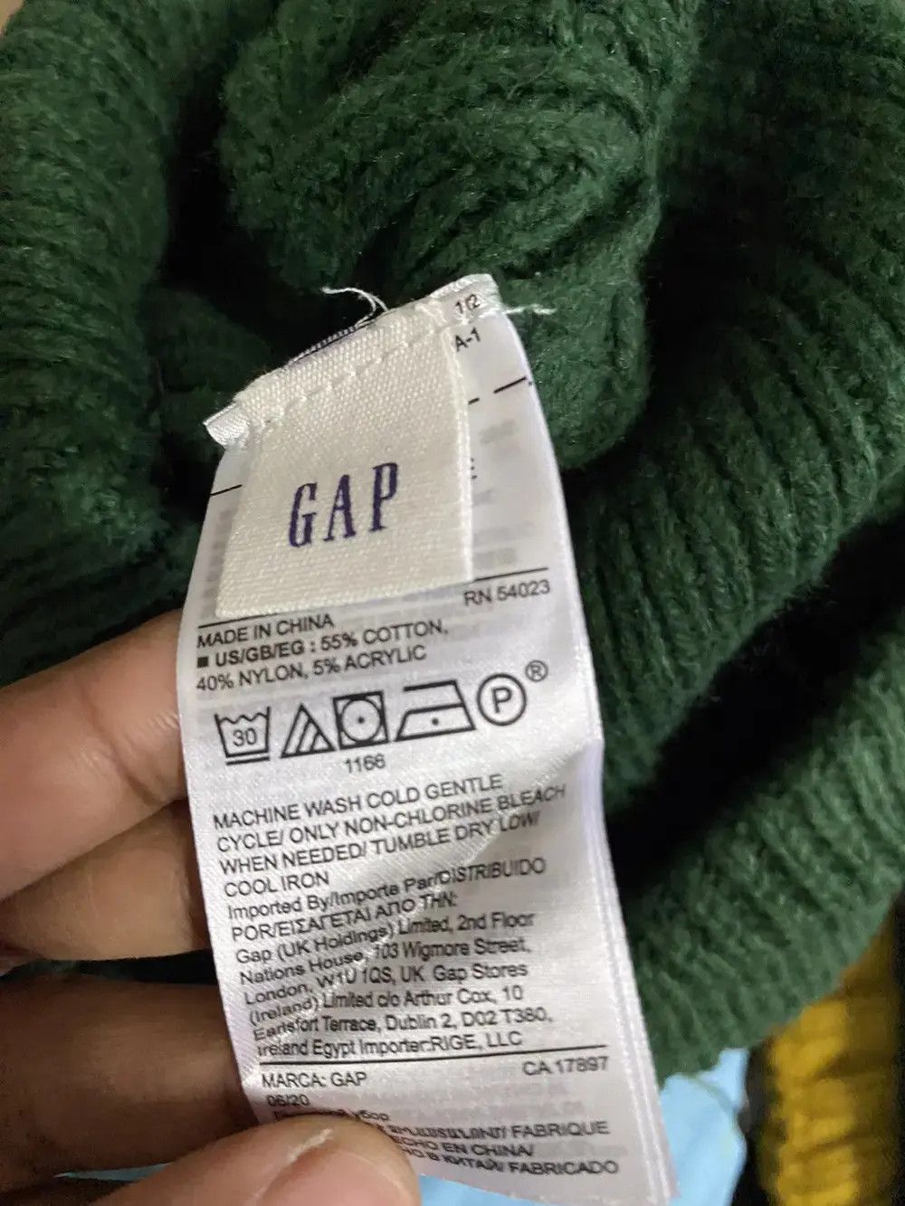 Gap × Vintage Gap Plain Beanie Hat Size ONE SIZE - 5 Thumbnail